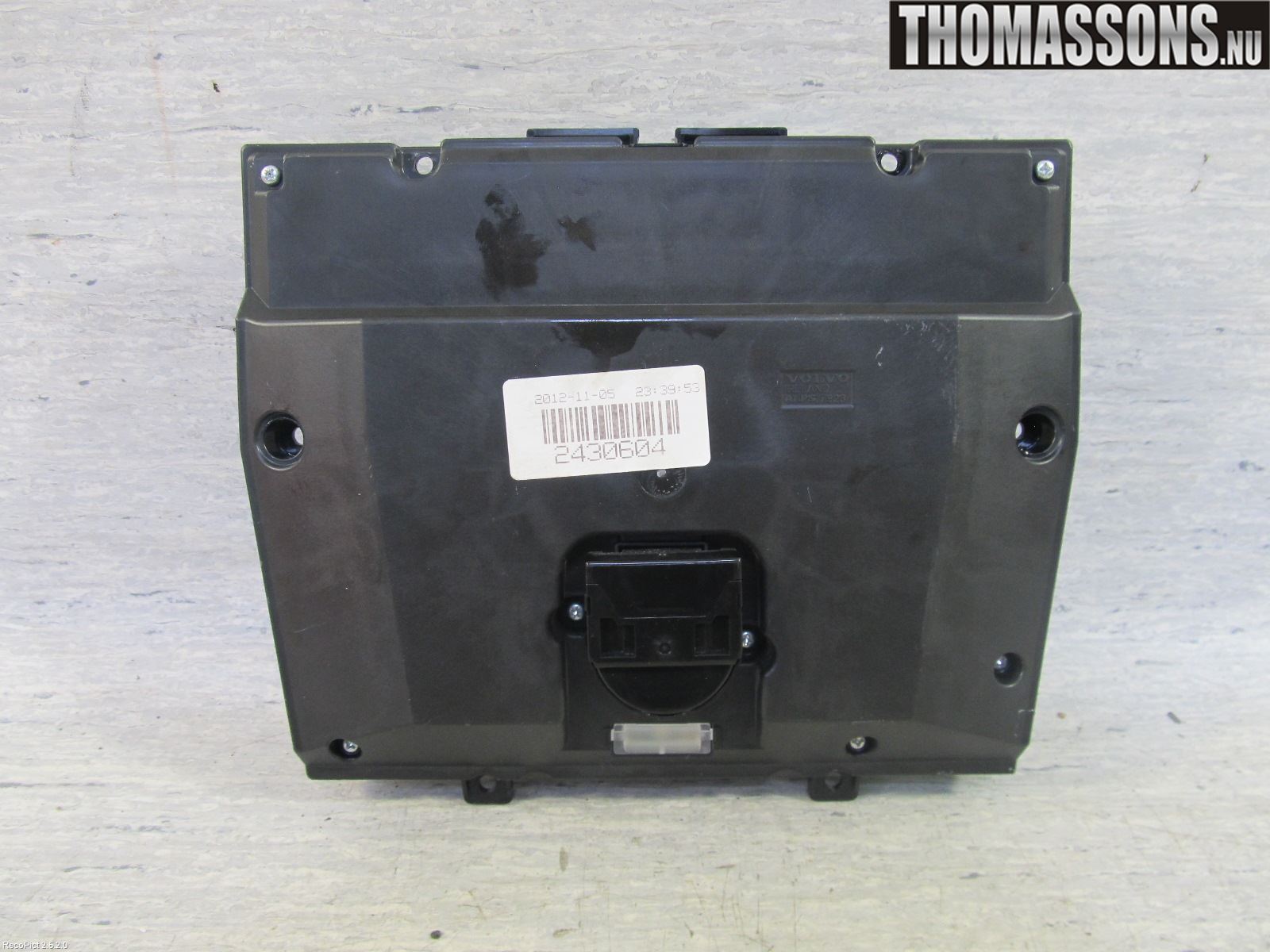 Volvo V70 08-13 Varme Ac Betjening-Display