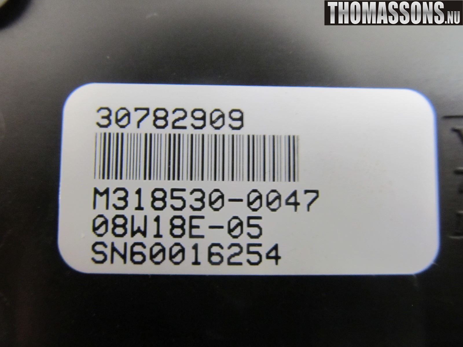 Volvo V70 08-13 Varme Ac Betjening-Display