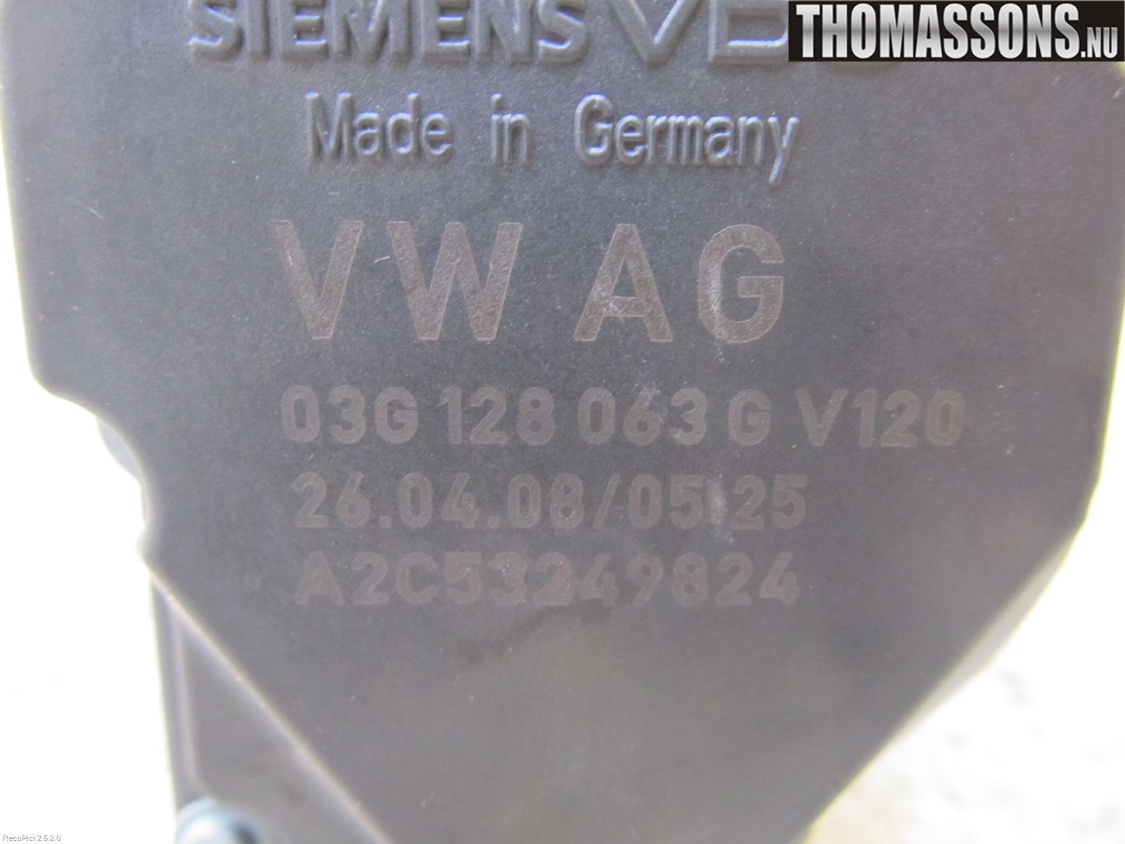 Volkswagen VW CADDY      04-10 Inns Spjeldhus