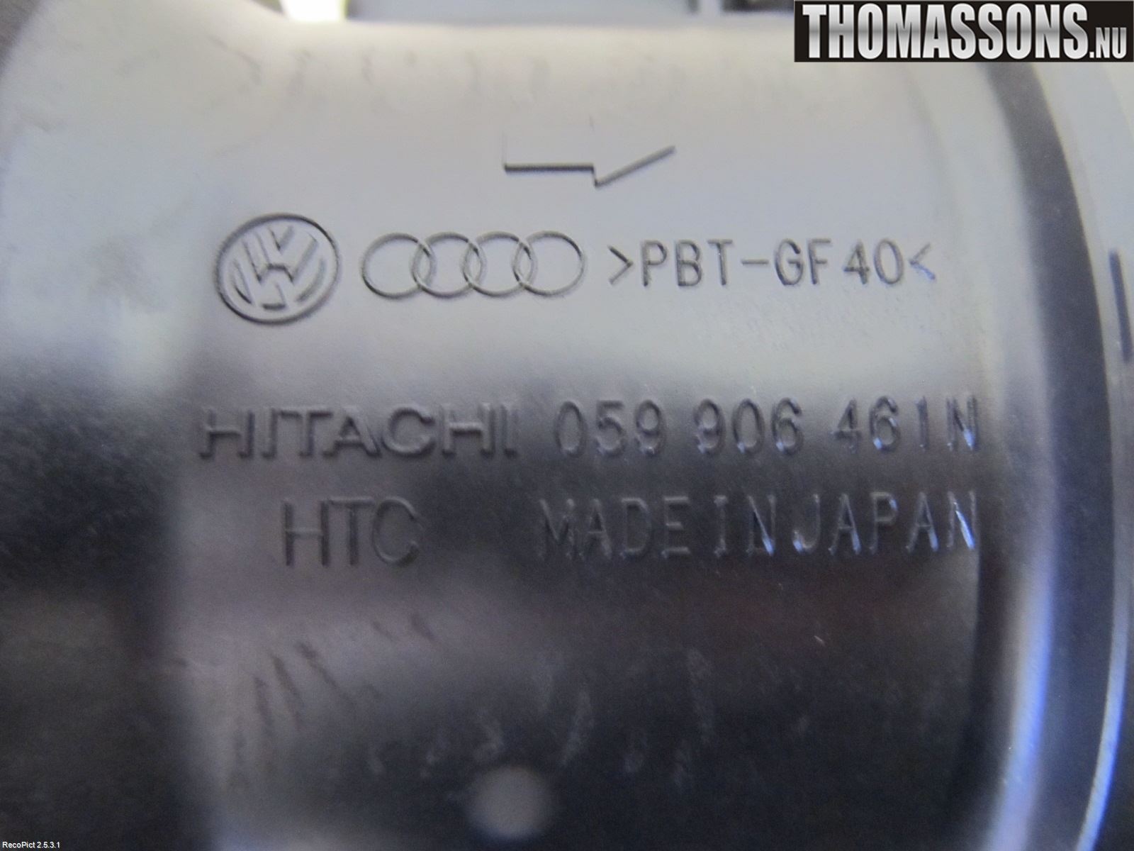 Audi A5 07-16 Inns Luftmassemåler