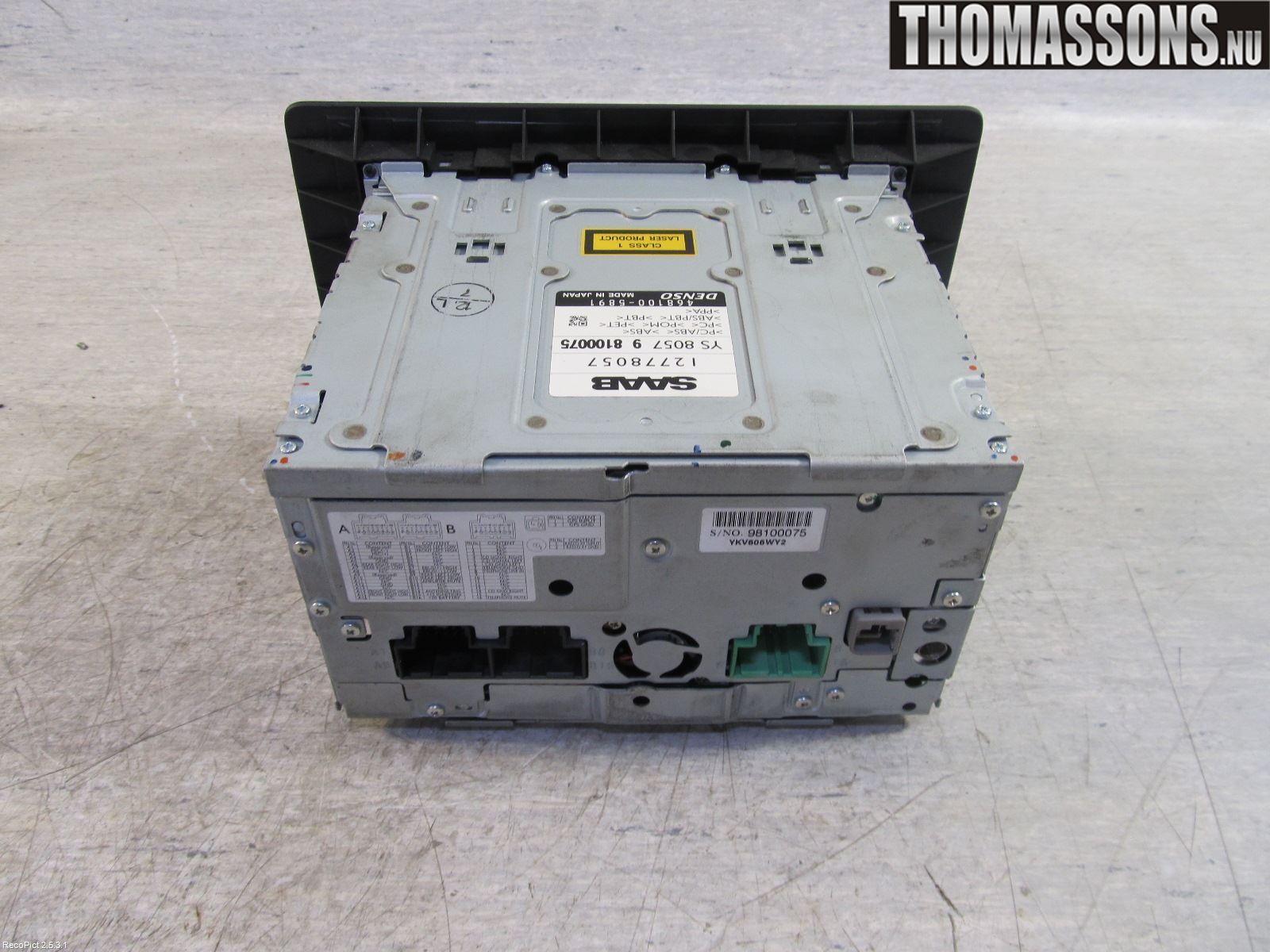 Saab 9-5     06-10 Gps Navigator