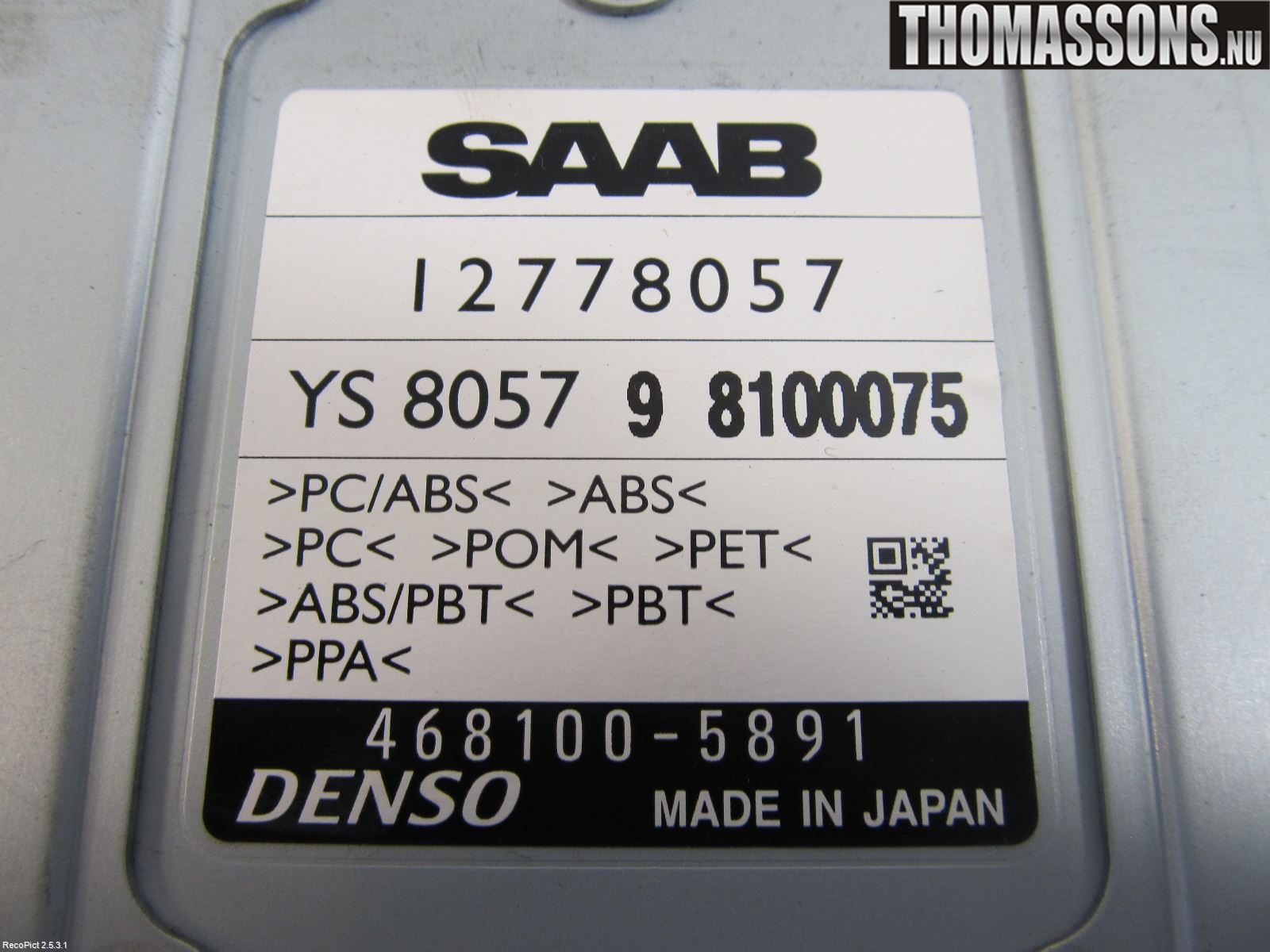 Saab 9-5     06-10 Gps Navigator
