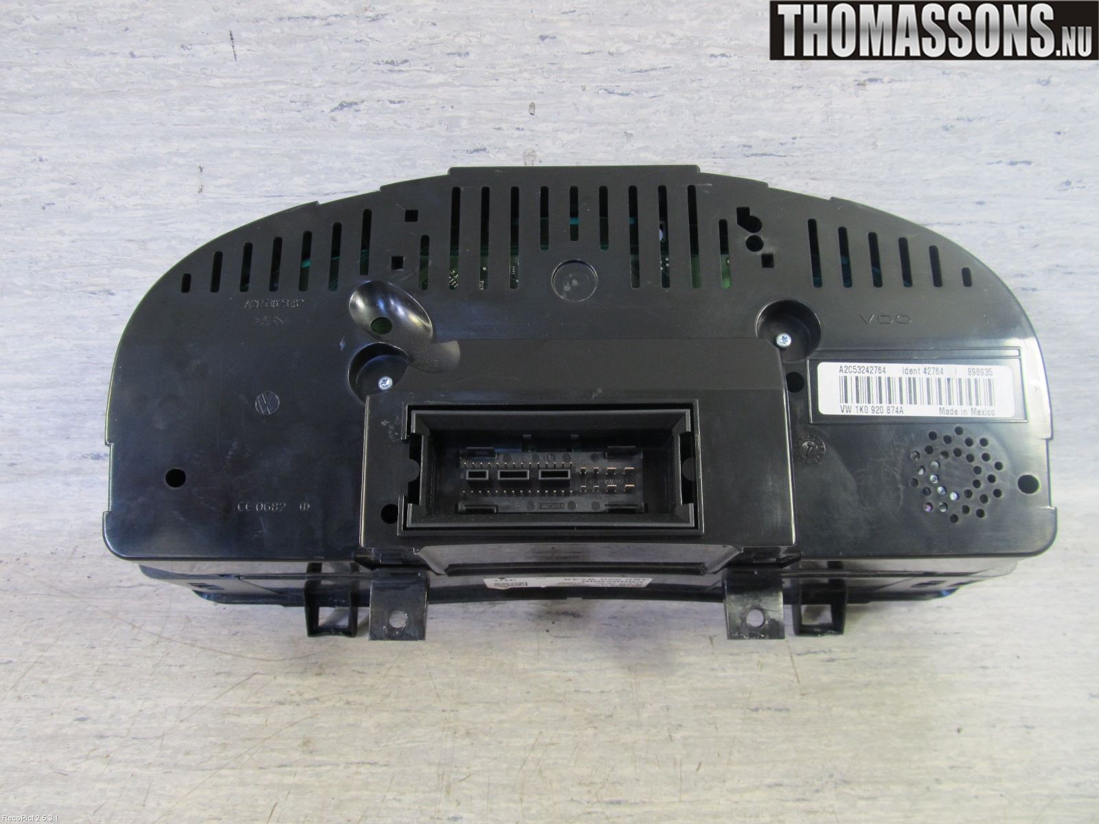 Volkswagen VW GOLF V 04-09 Instr Kombinert