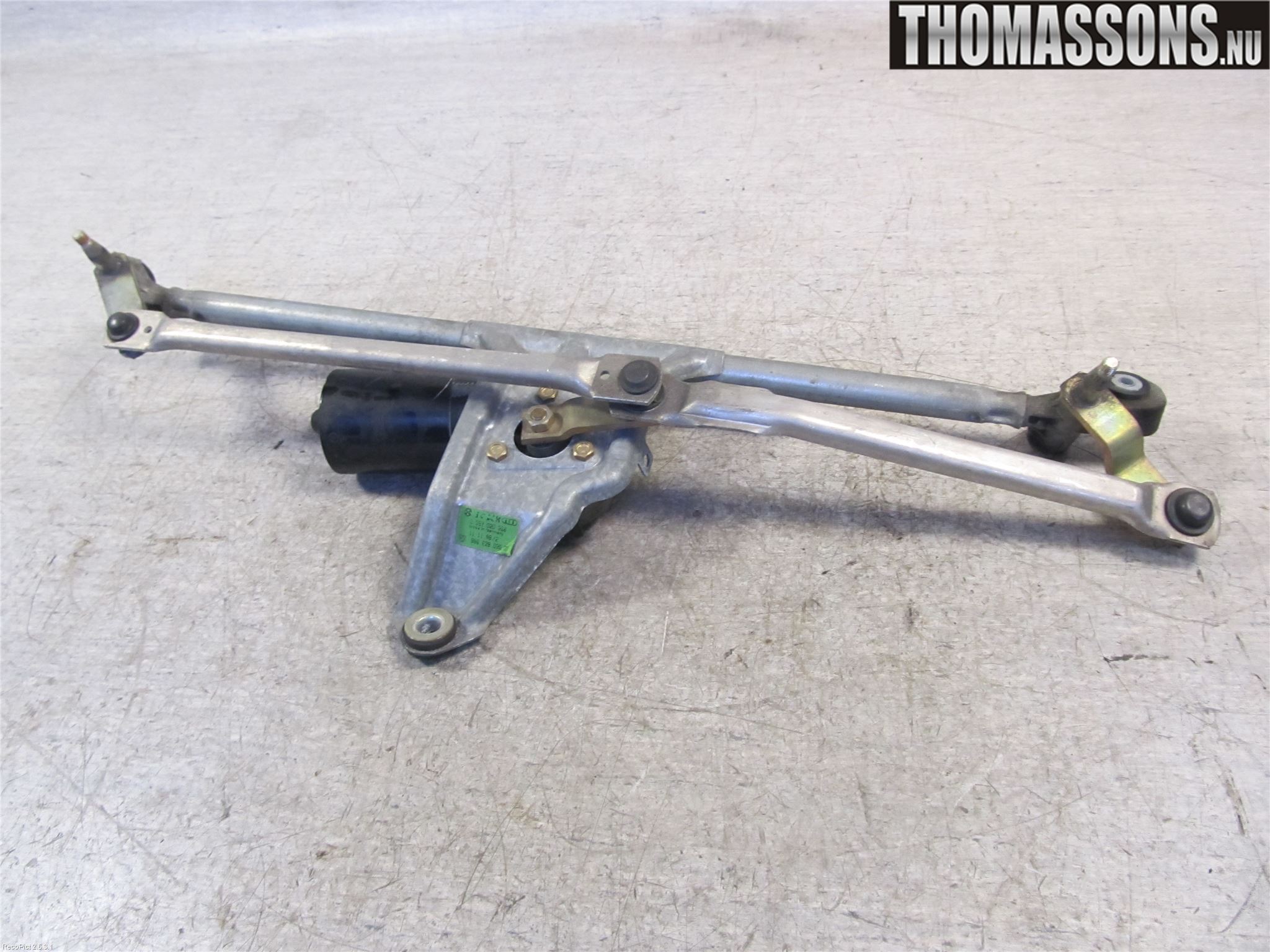 Porsche 911 (996) 98-05 Viskermotor Frontrute