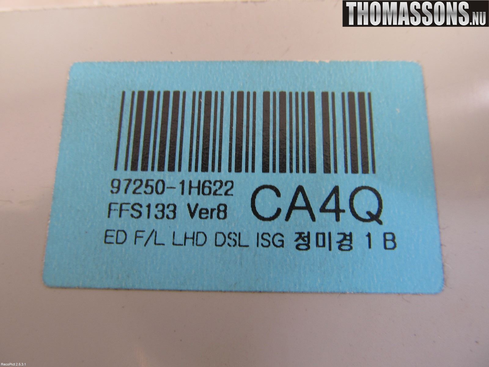 Kia CEED 06-12 Varme Ac Betjening-Display
