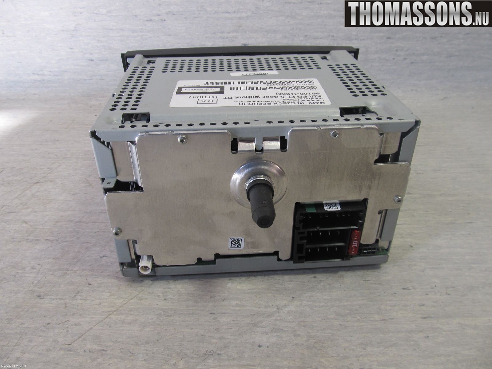 Kia CEED 06-12 Stereo Radio Med Cd