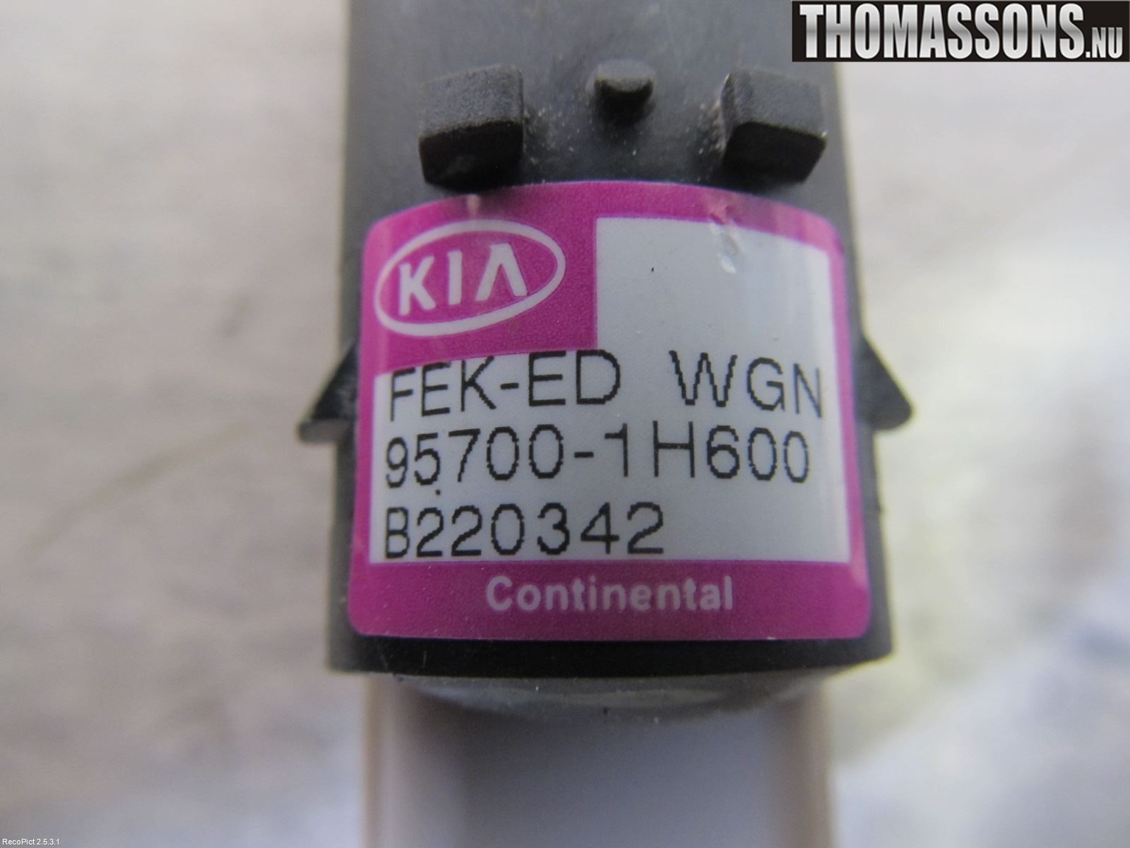 Kia CEED 06-12 Sensor Ryggesensor