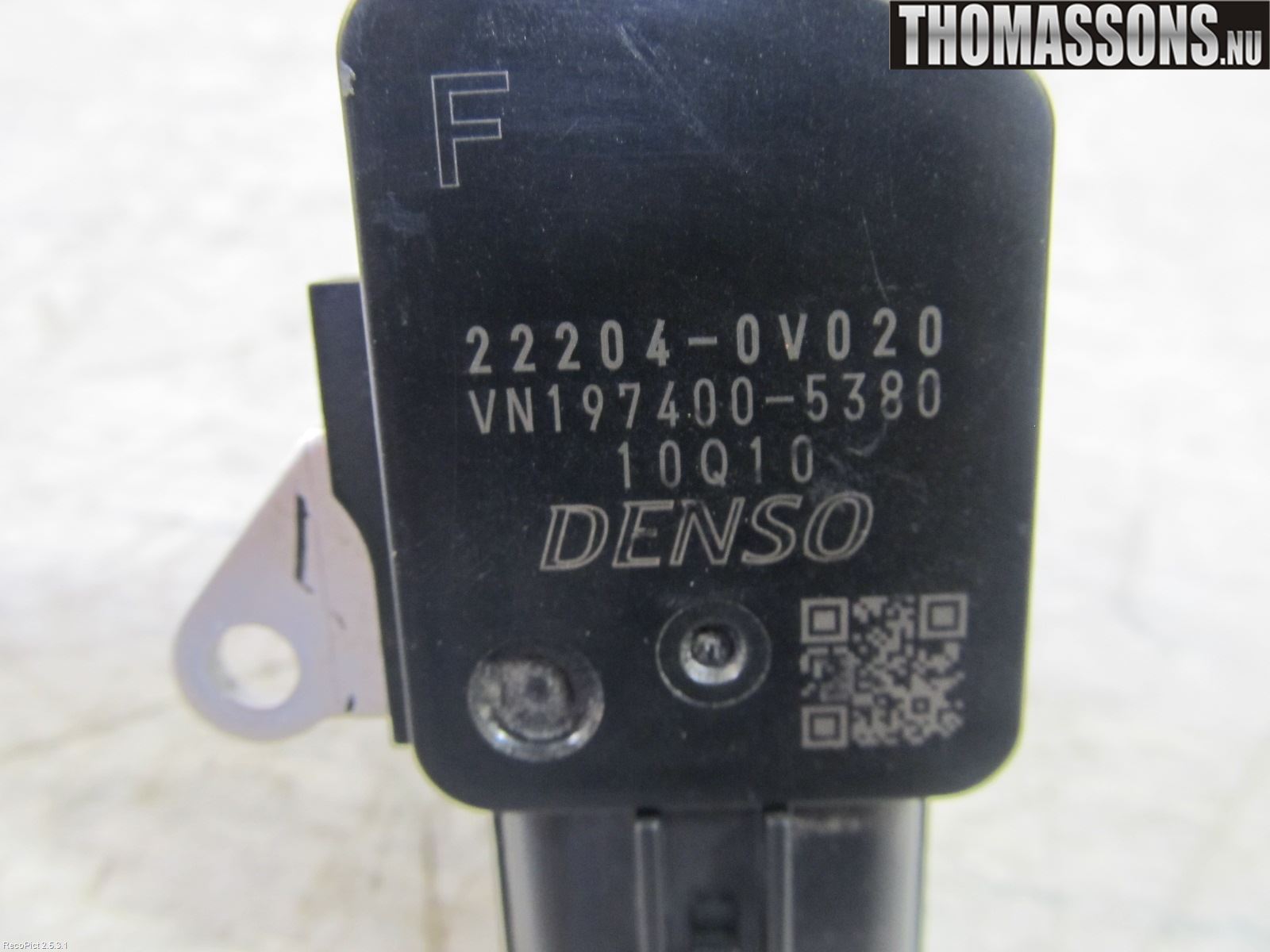 Toyota YARIS XP130 12-14 Inns Luftmassemåler