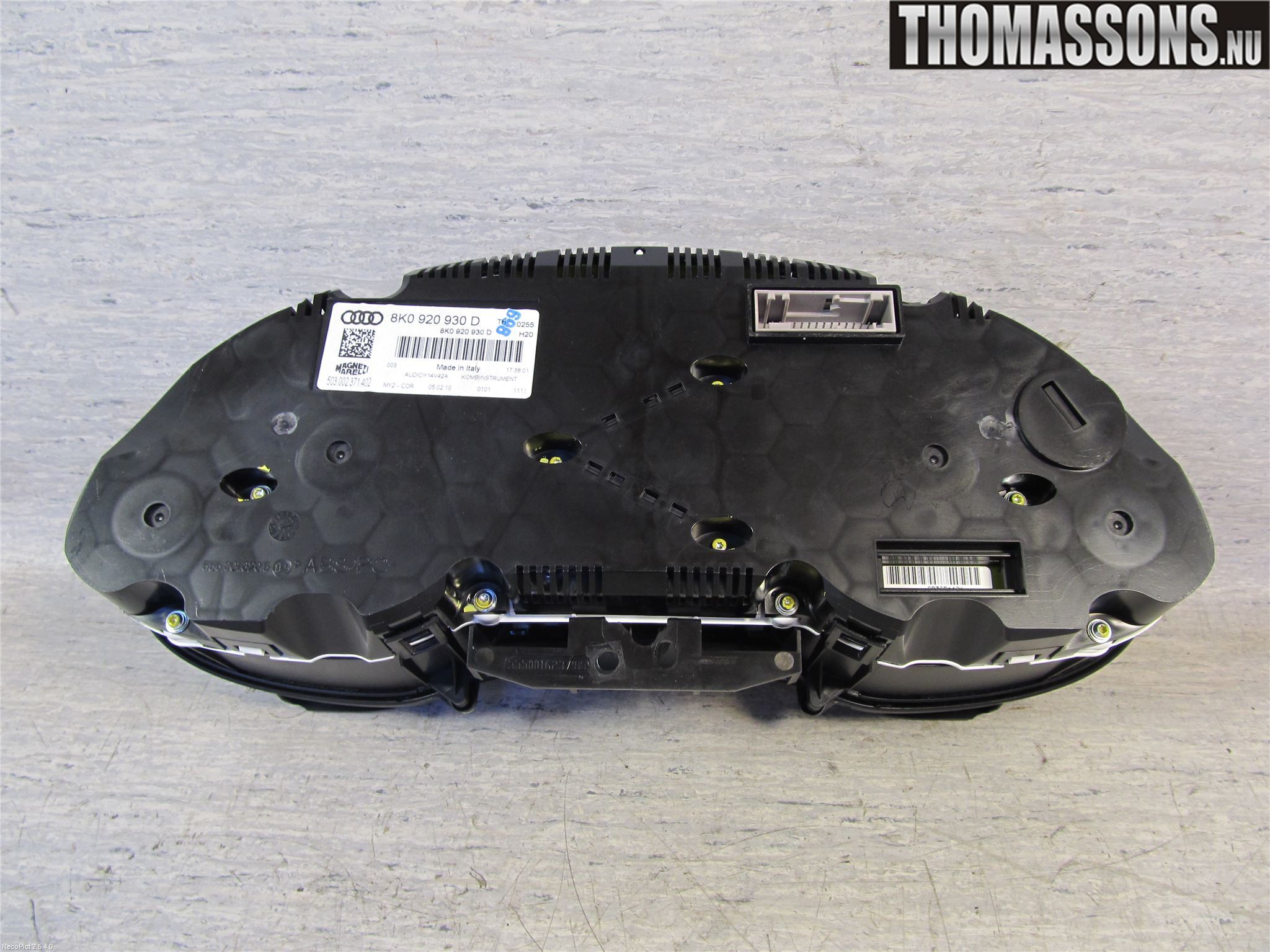 Audi A4/S4 08-11 Instr Kombinert