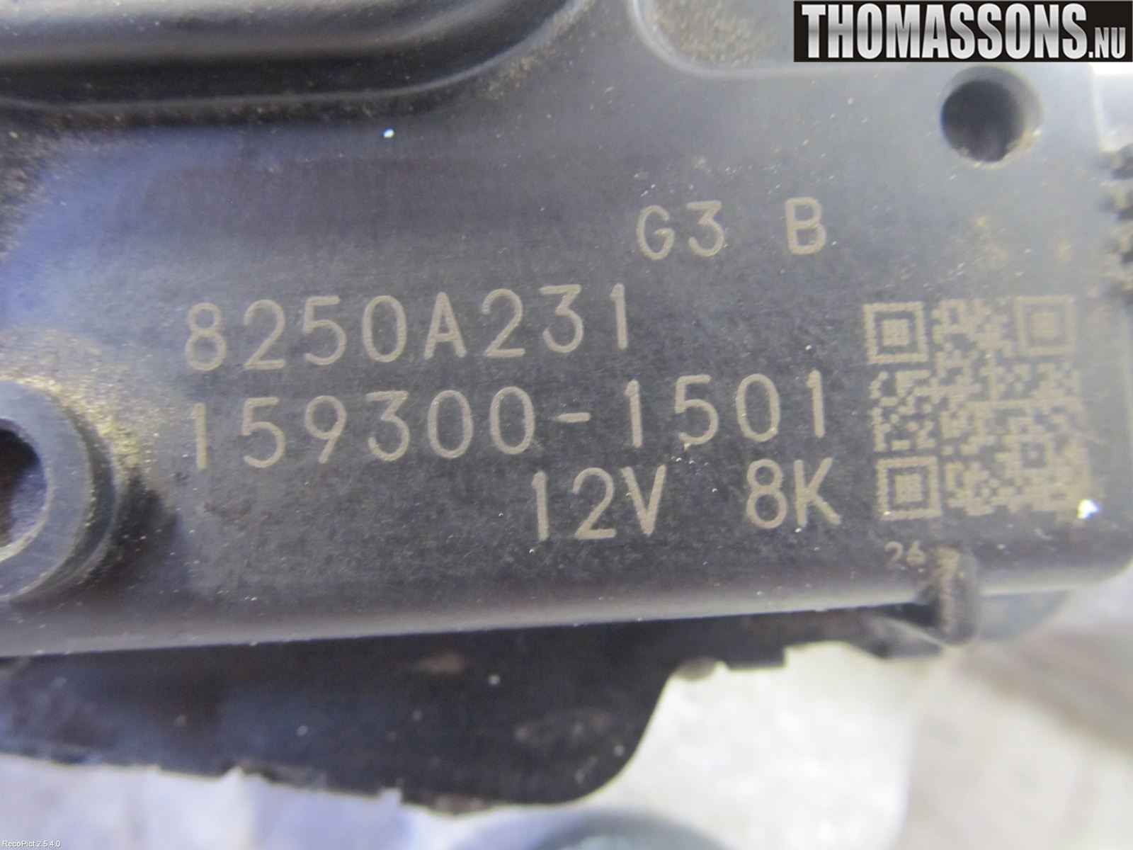 Mitsubishi COLT 09-13 Viskermotor Frontrute