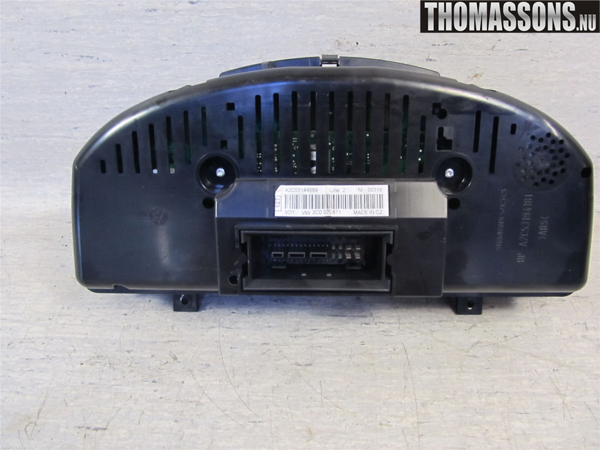 Volkswagen VW PASSAT 05-11 Instr Kombinert