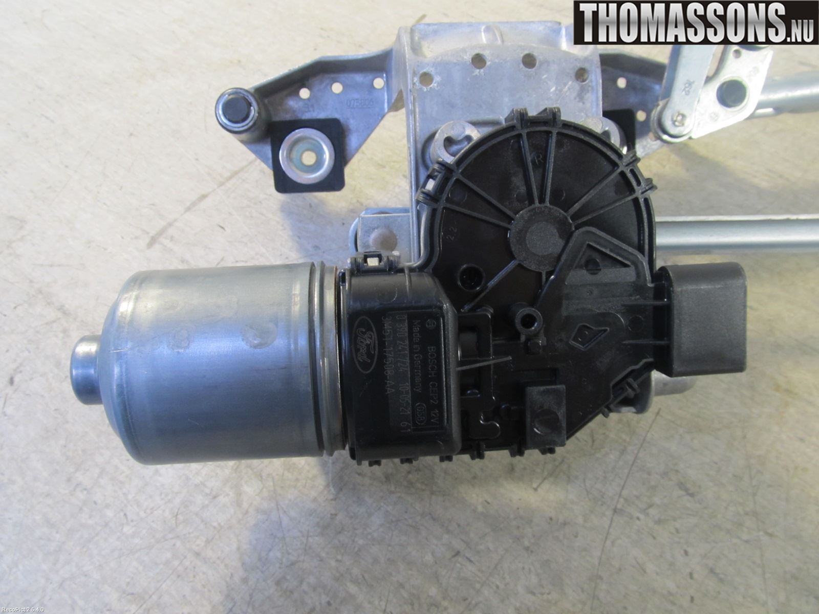 Ford FOCUS C-MAX I 07-10 Viskermotor Frontrute