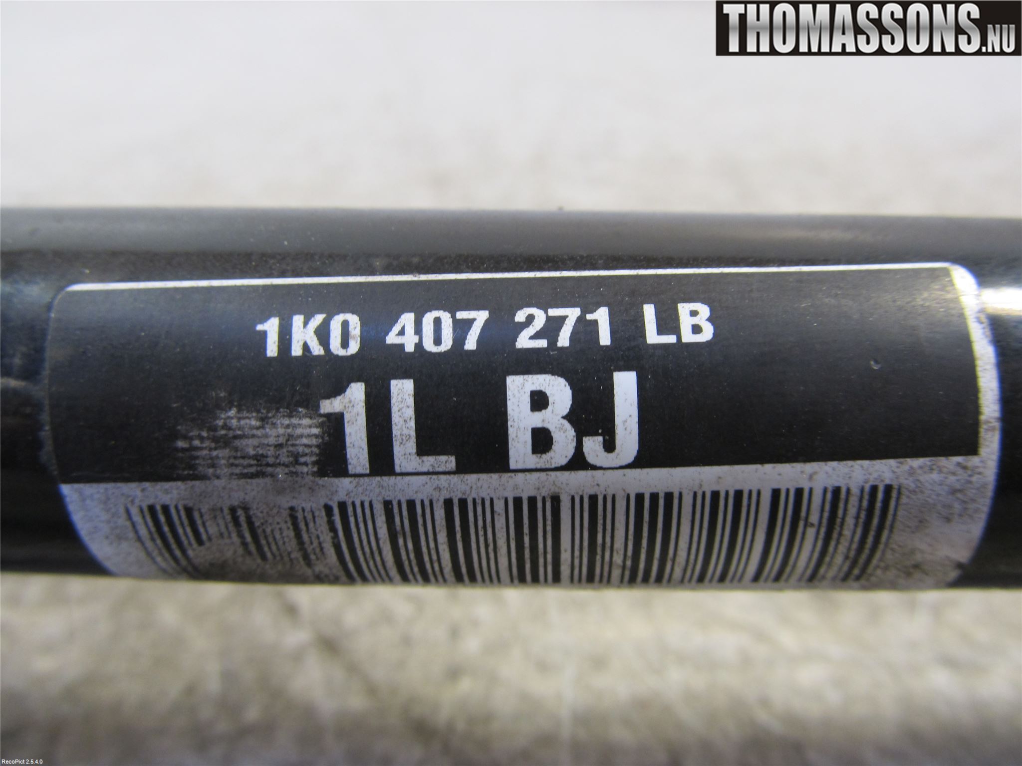 Volkswagen VW GOLF / E-GOLF VII 13-20 Drivaksel Foran Kompl Venstre