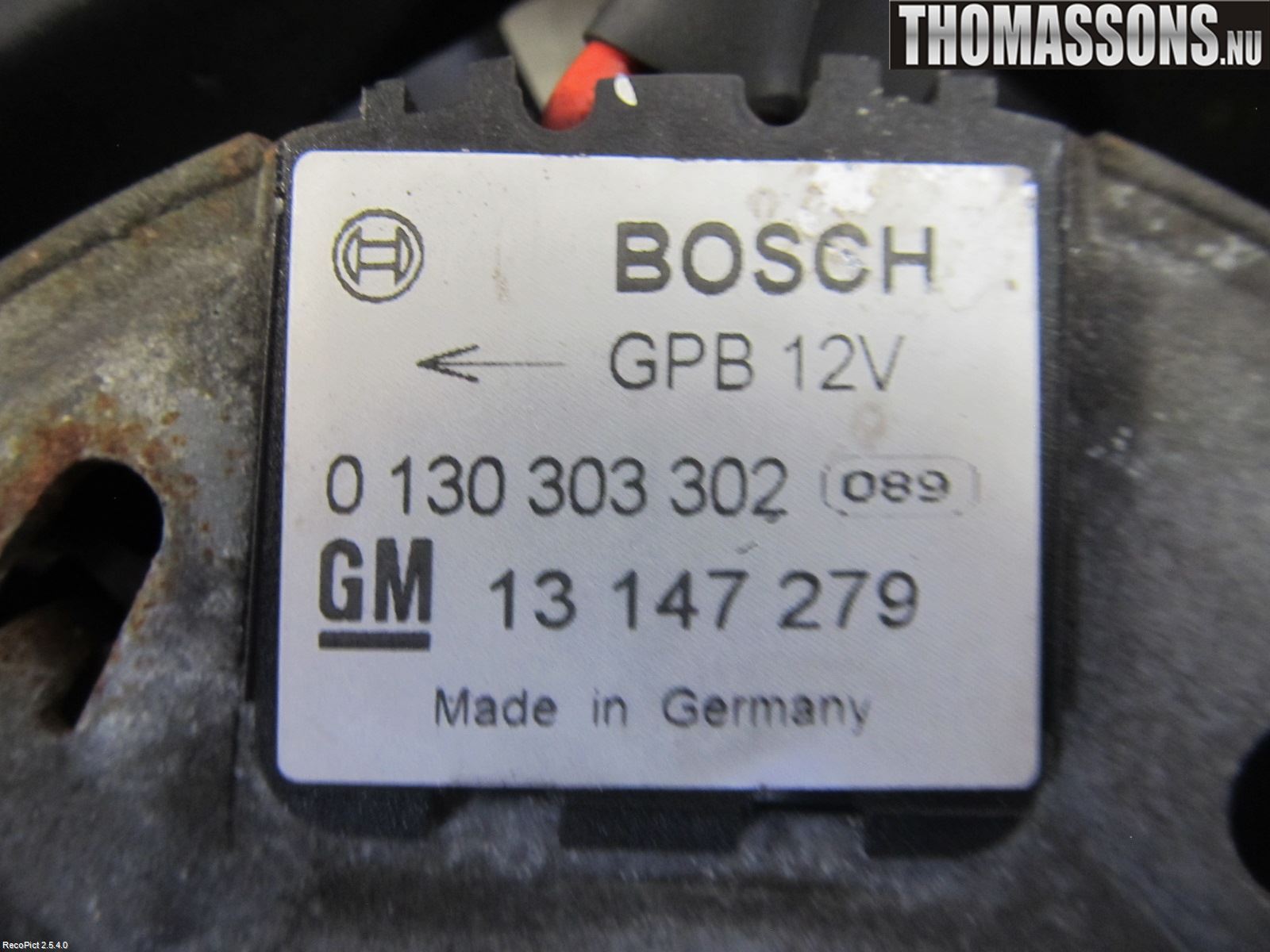 Opel ASTRA H 04-12 Kjølevifte Elektrisk