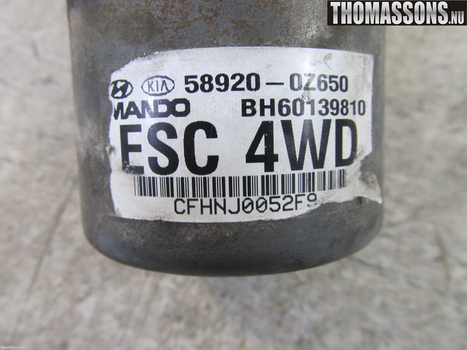 Kia SPORTAGE (JE) 05-10 Abs Hydraulikkaggregat