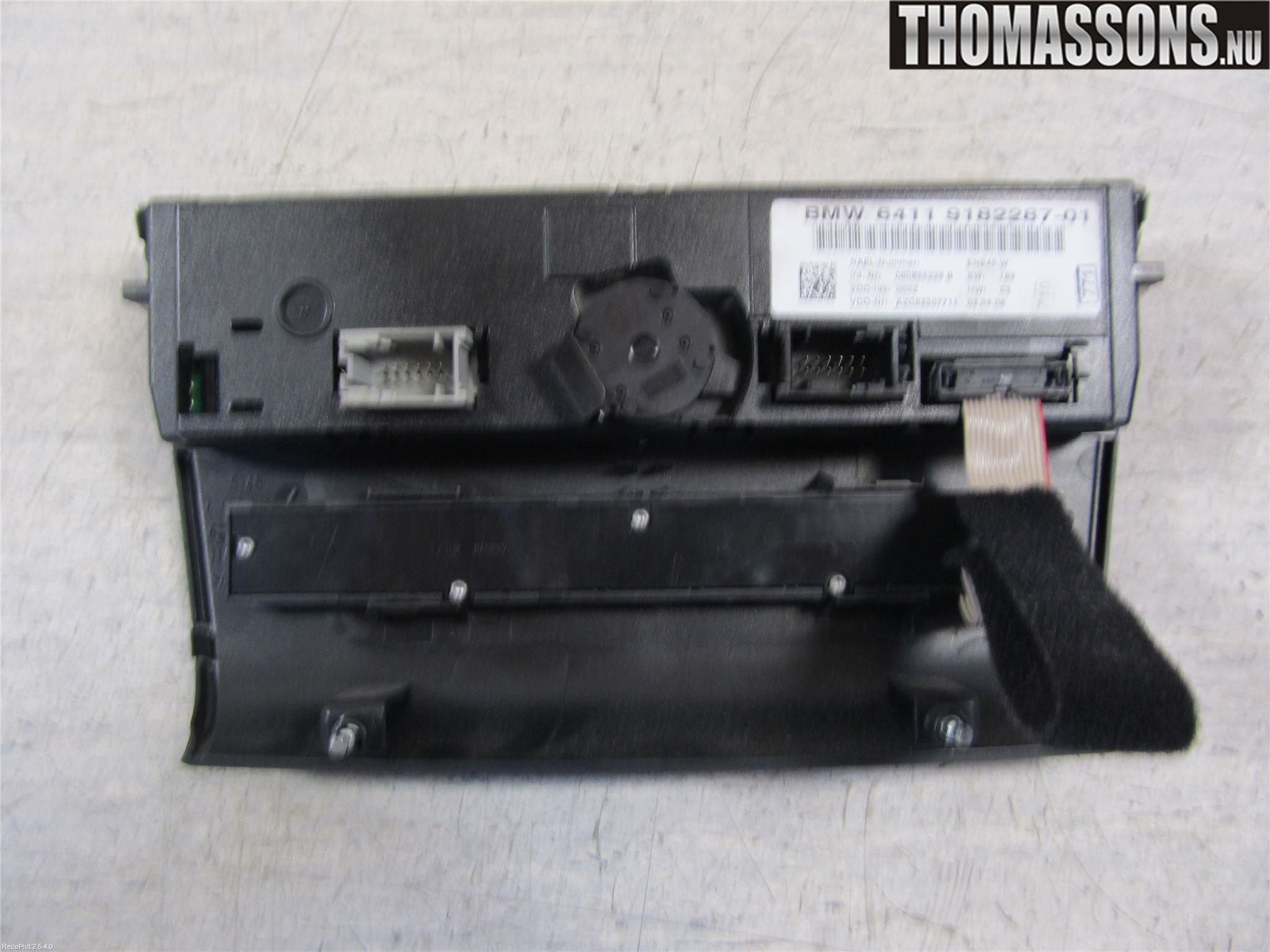 BMW 1 E87/81 5D/3D 03-11 Varmeapparat Panel(Regulering)