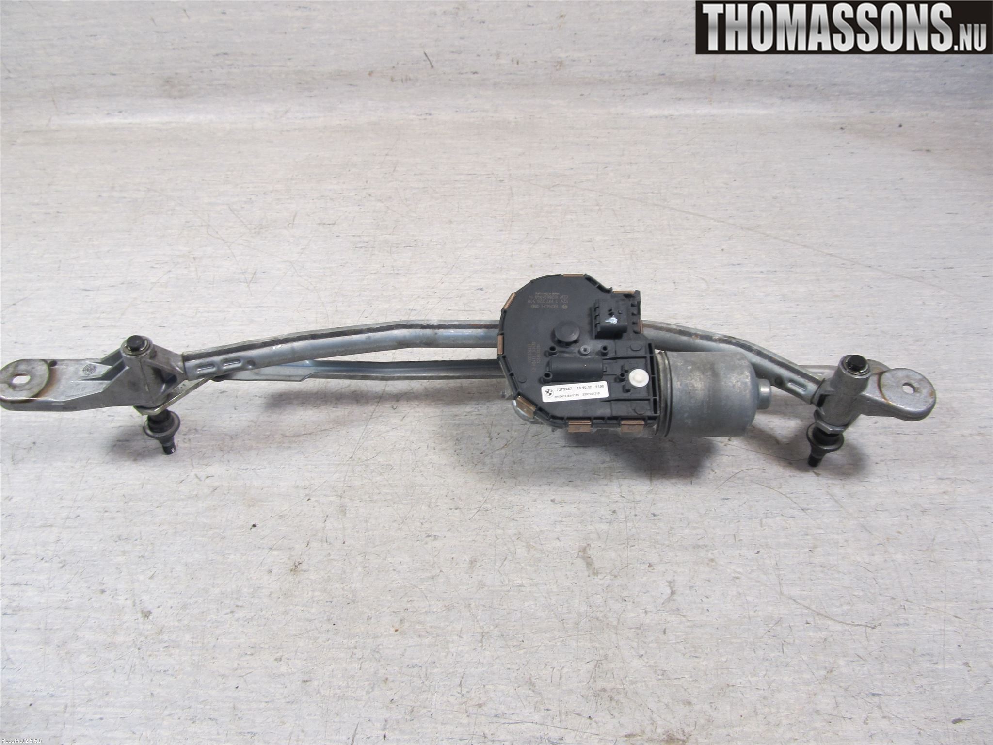 BMW 7 F01/02/03/04 09-15 Viskermotor Frontrute