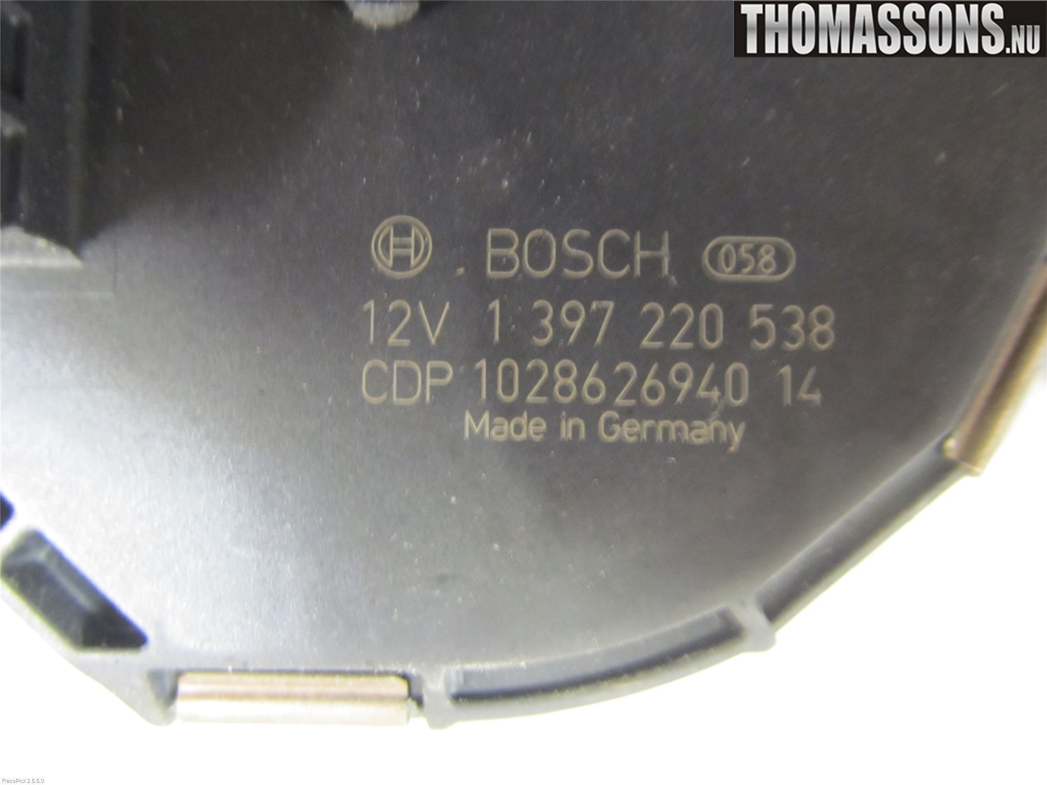 BMW 7 F01/02/03/04 09-15 Viskermotor Frontrute