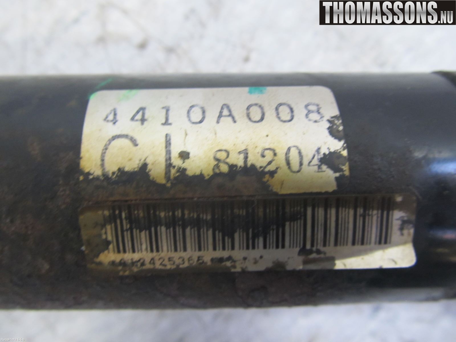 Mitsubishi LANCER 07-14 Servo Snekke - Tannstang