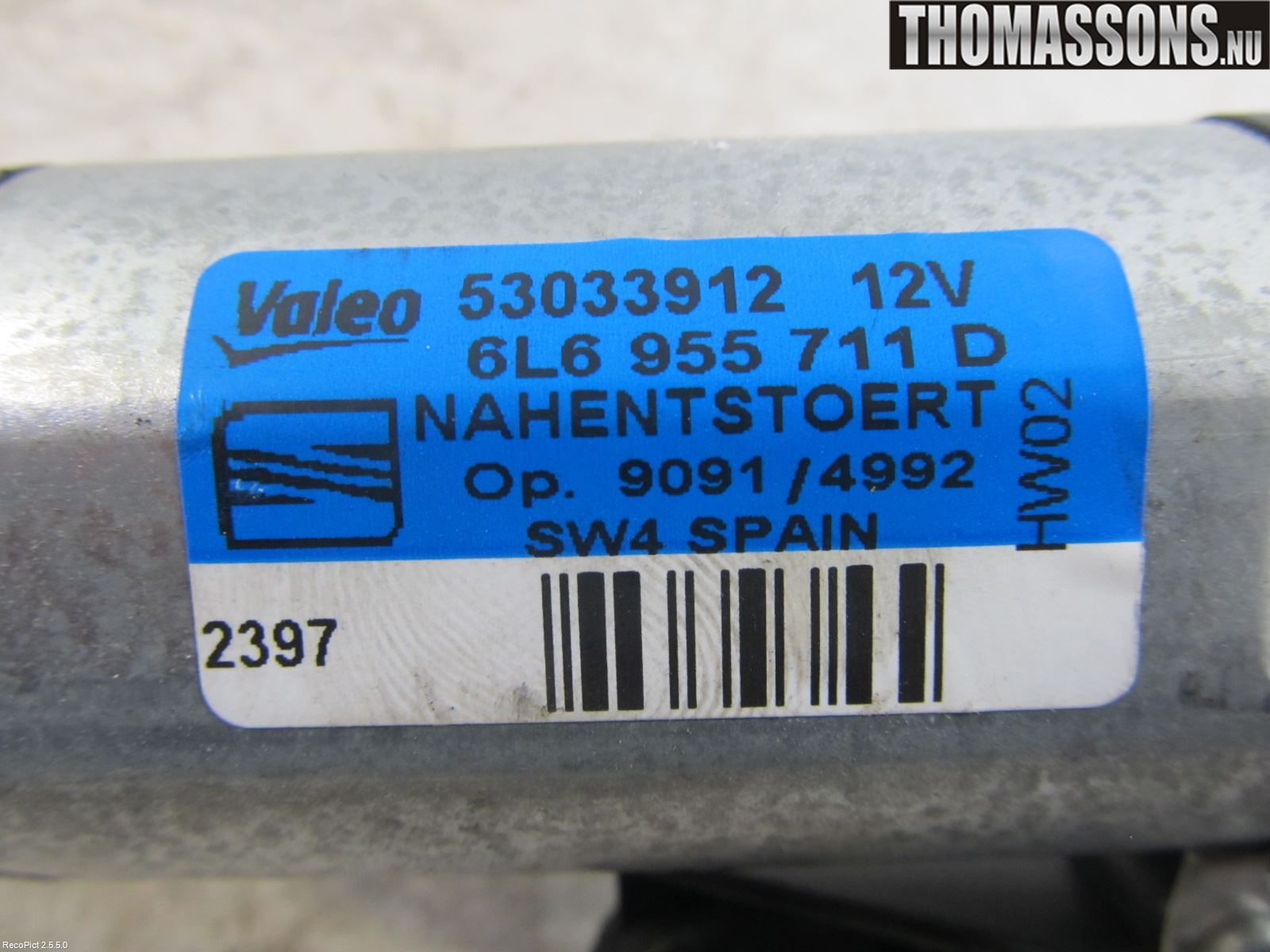 Seat IBIZA III 06-08 Viskermotor Bakluke