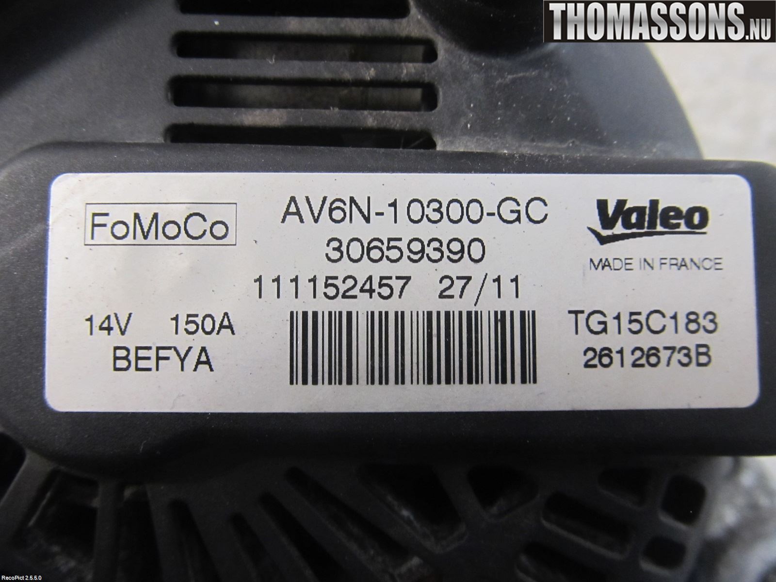 Ford C-MAX II  11-14 Dynamo