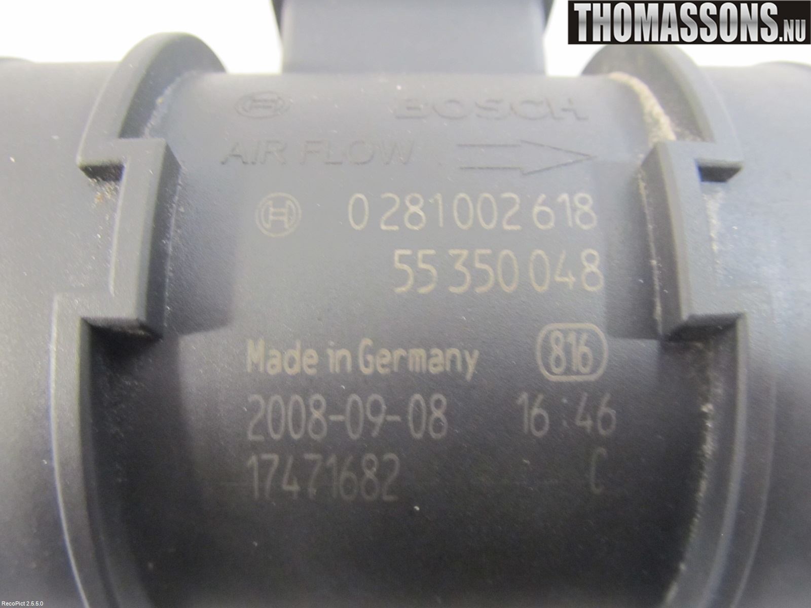Opel CORSA D 07-14 Inns Luftmassemåler