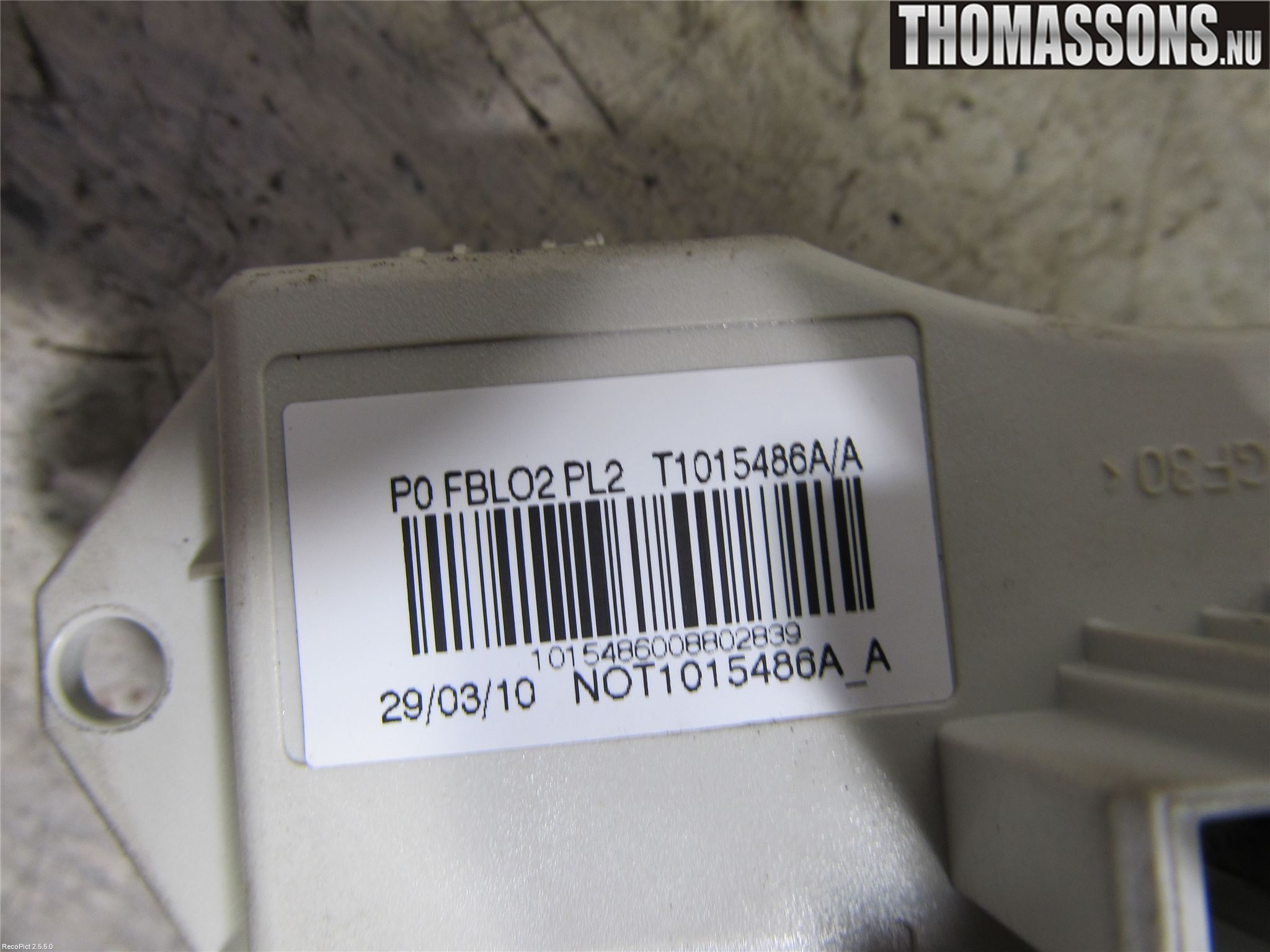 BMW X1 E84 10-15 Varmeapparat Viftemotstand