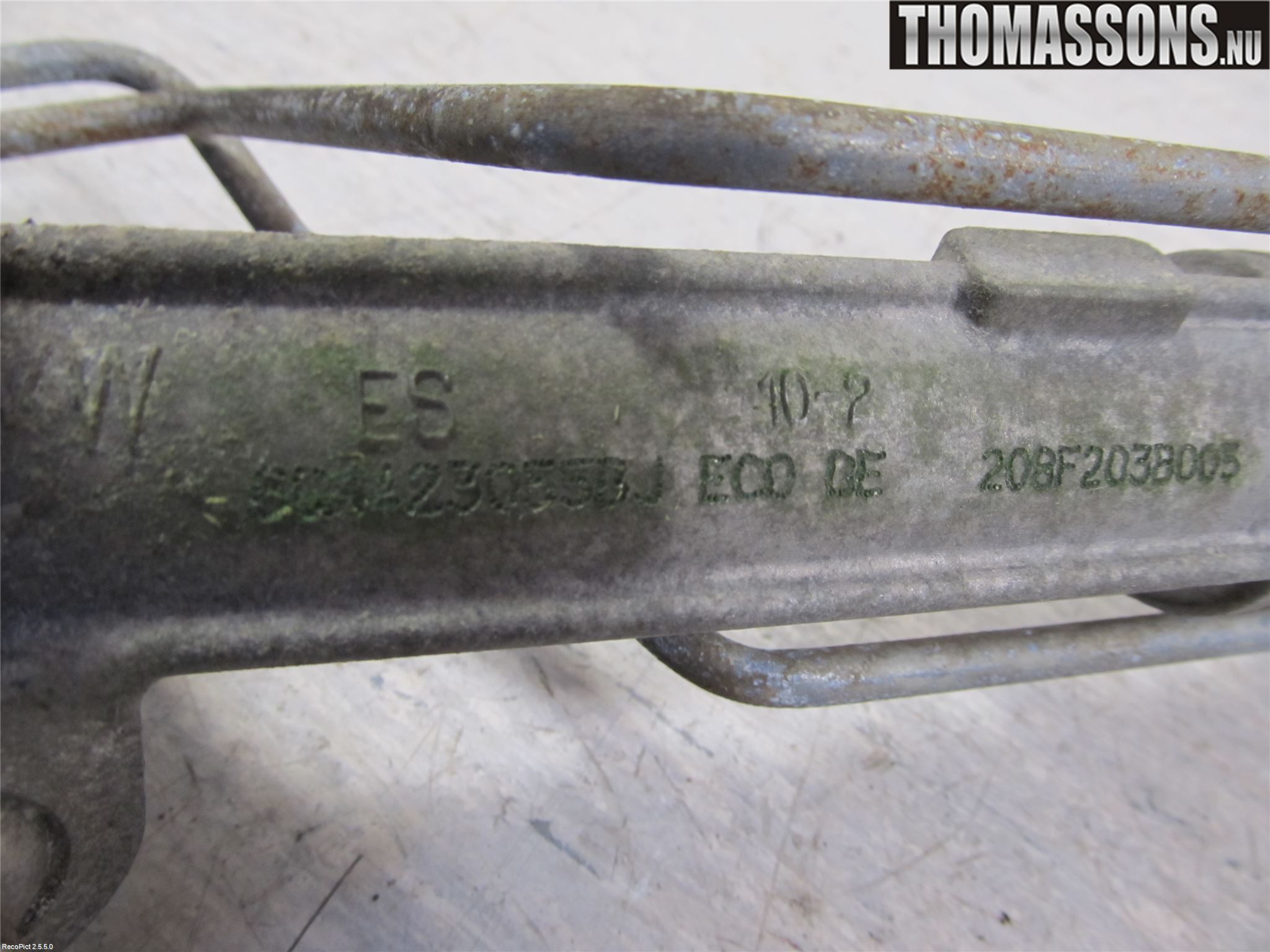 Skoda FABIA 07-14 Servo Snekke - Tannstang