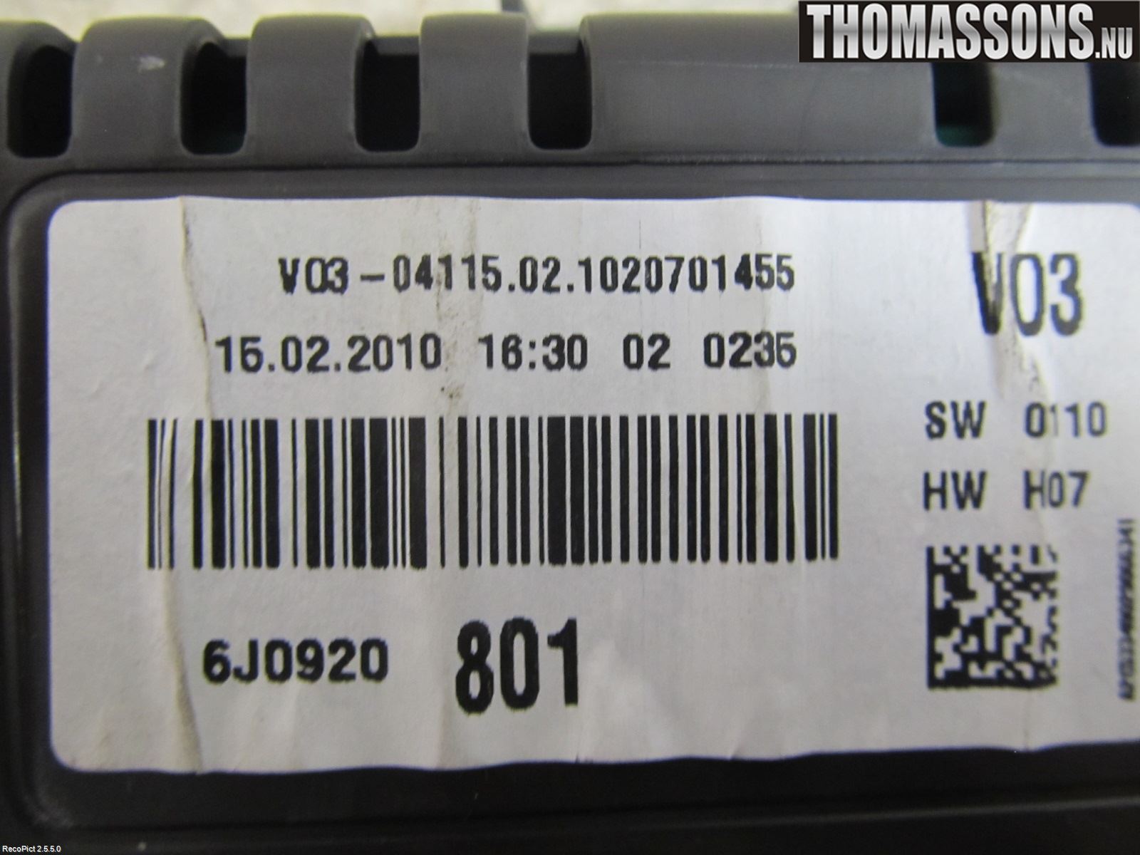 Seat IBIZA IV 08-16 Instr Kombinert
