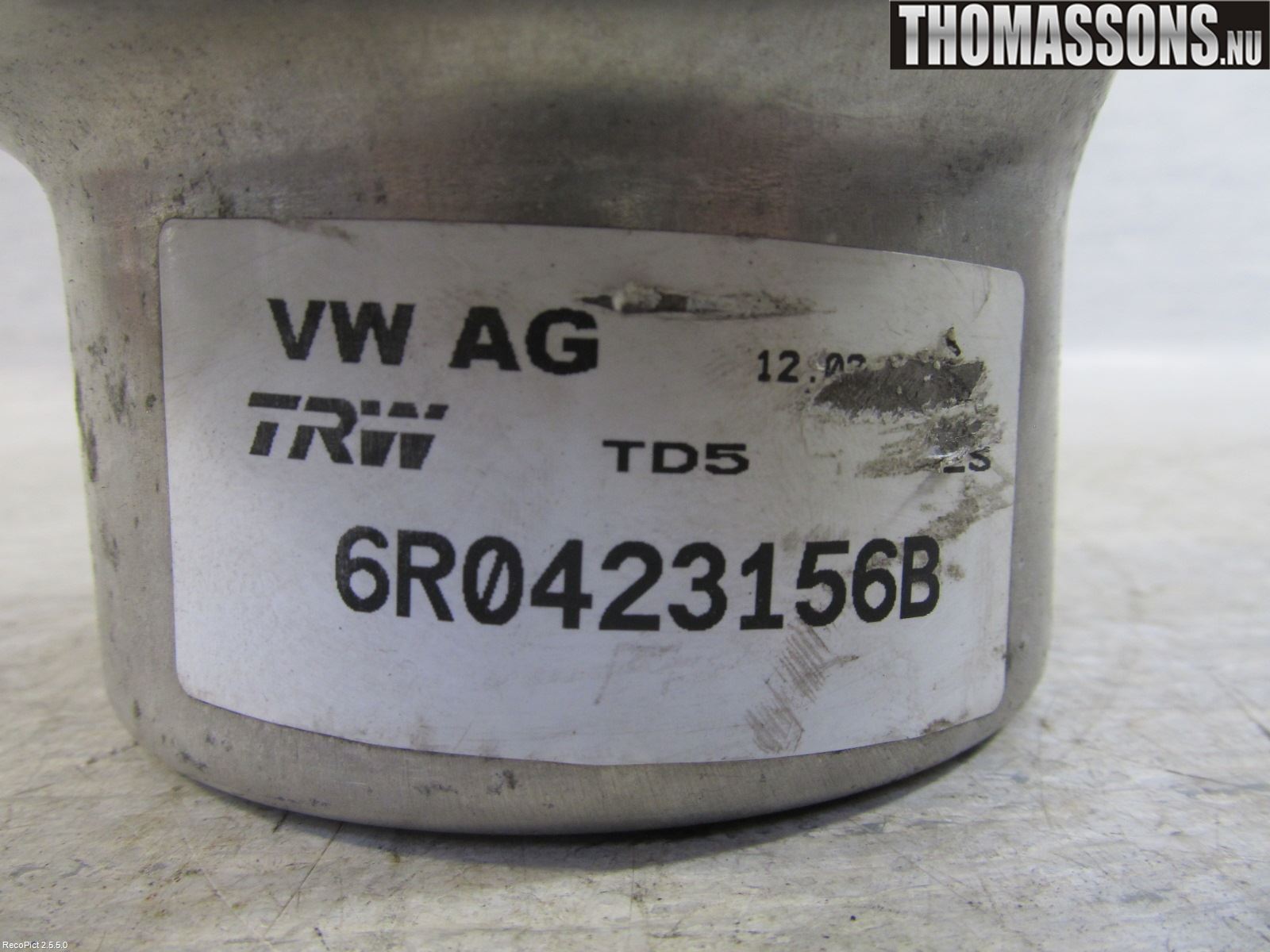 Seat IBIZA IV 08-16 Servostyring Eletrisk Pumpe