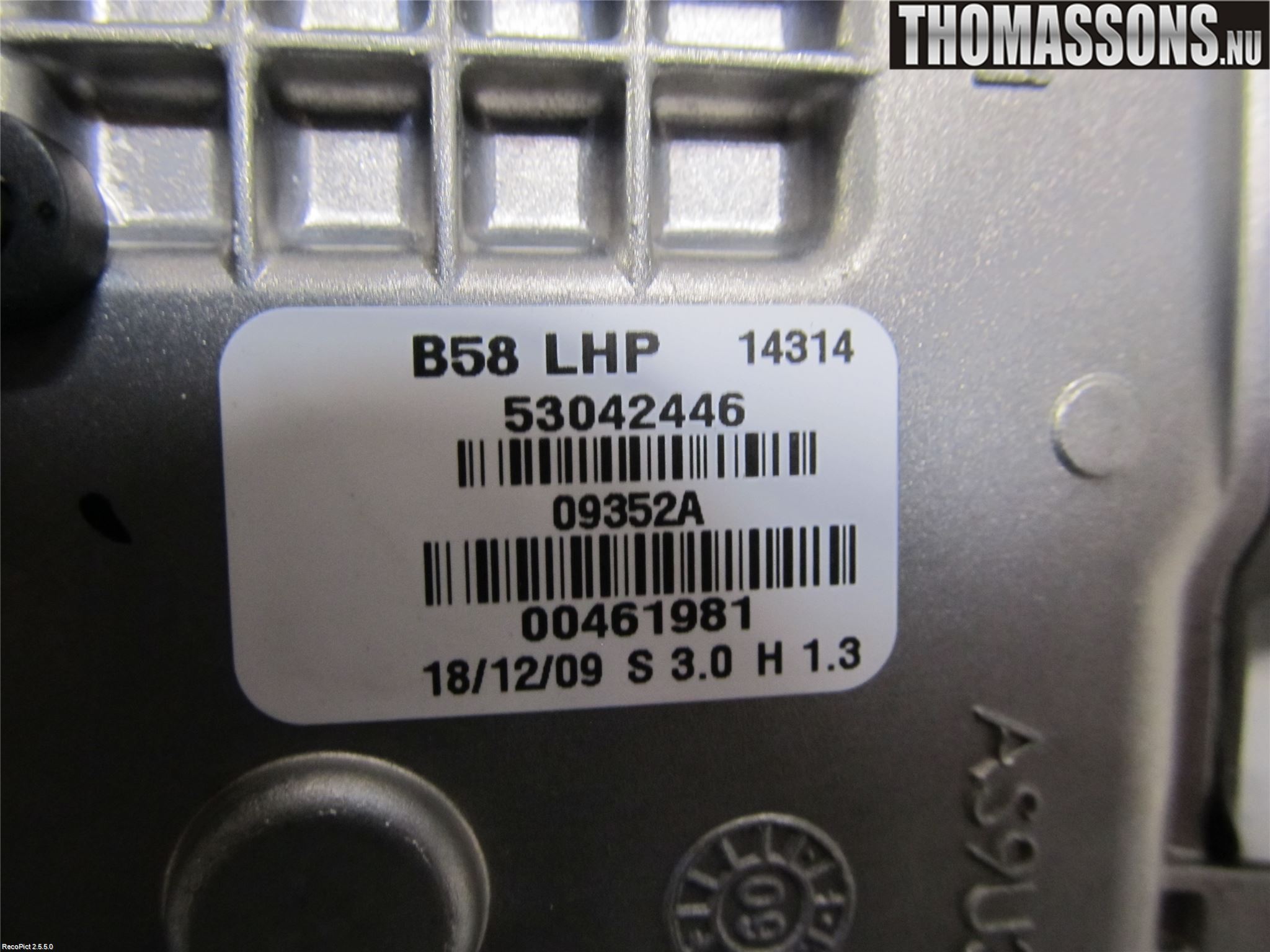 Citroen C4 GRAND PICASSO 07-13 Viskermotor Frontrute