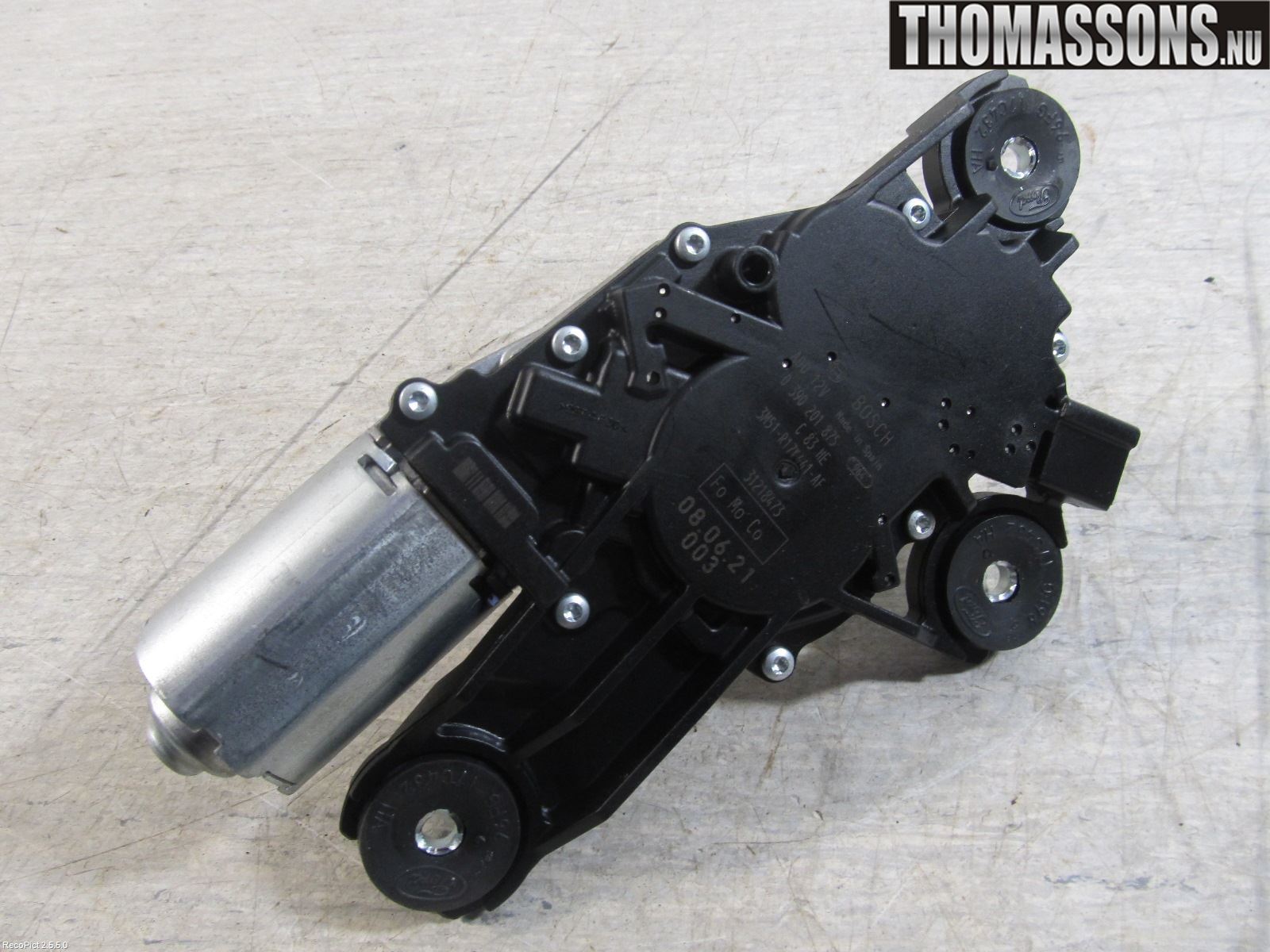 Volvo V50 08-12 Viskermotor Bakluke