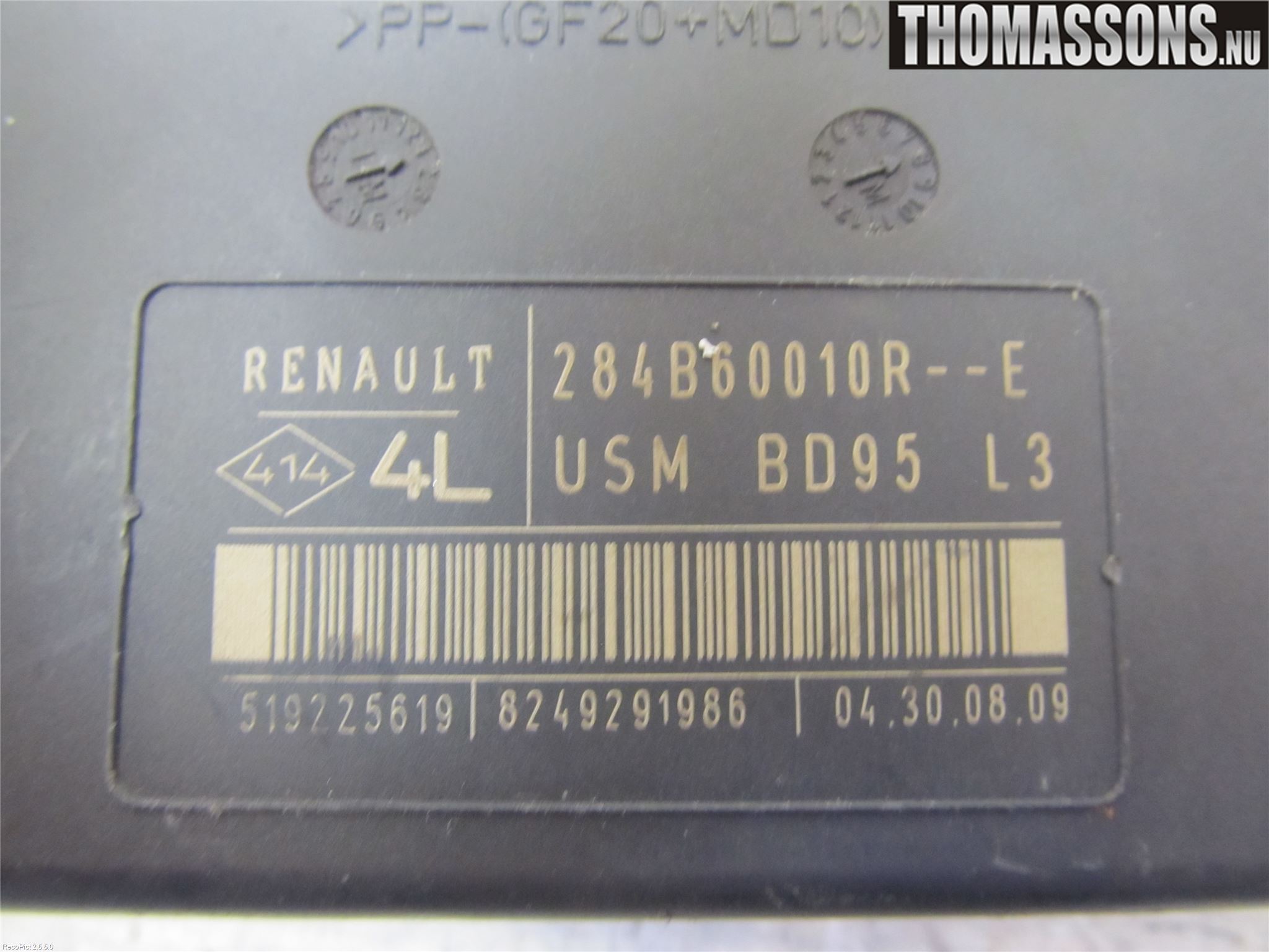 Renault MEGANE III 09-15 Sikringsboks - Elsentral