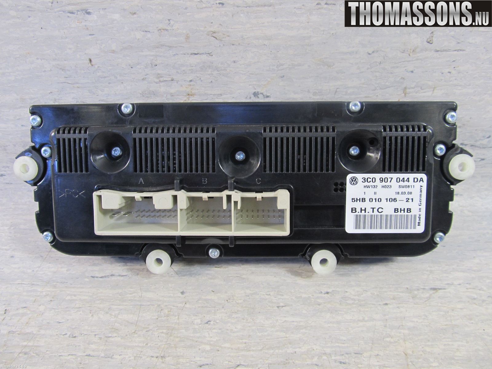 Volkswagen VW PASSAT 05-11 Varmeapparat Panel(Regulering)