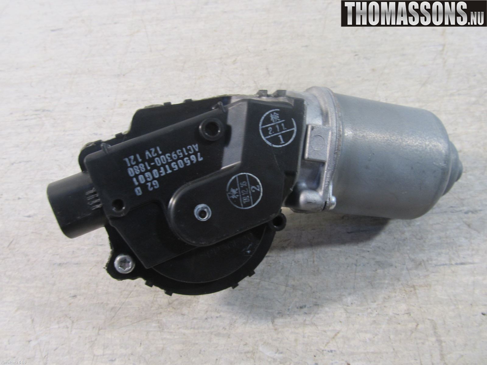 Honda JAZZ 08-14 Viskermotor Frontrute