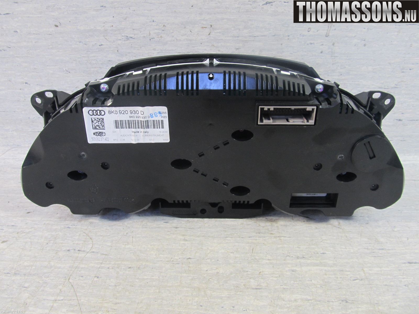 Audi A4/S4 08-11 Instr Kombinert