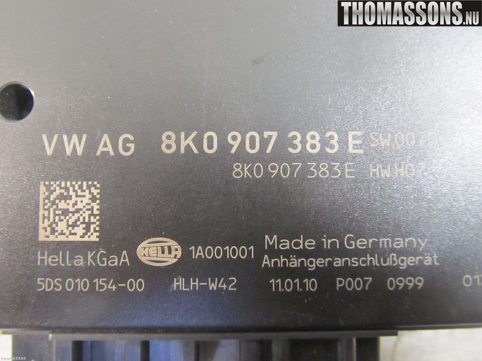 Audi A4/S4 08-11 Styreenhet Tilhengerfeste