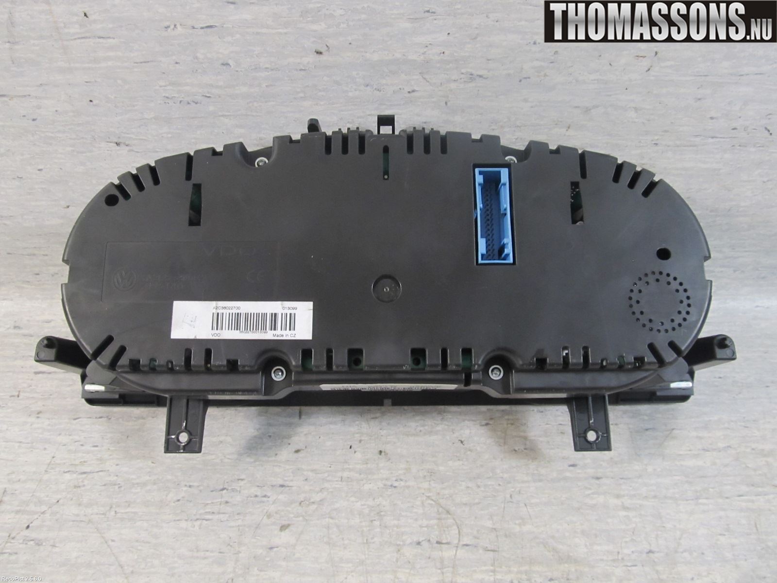Volkswagen VW PASSAT 11-14 Instr Kombinert