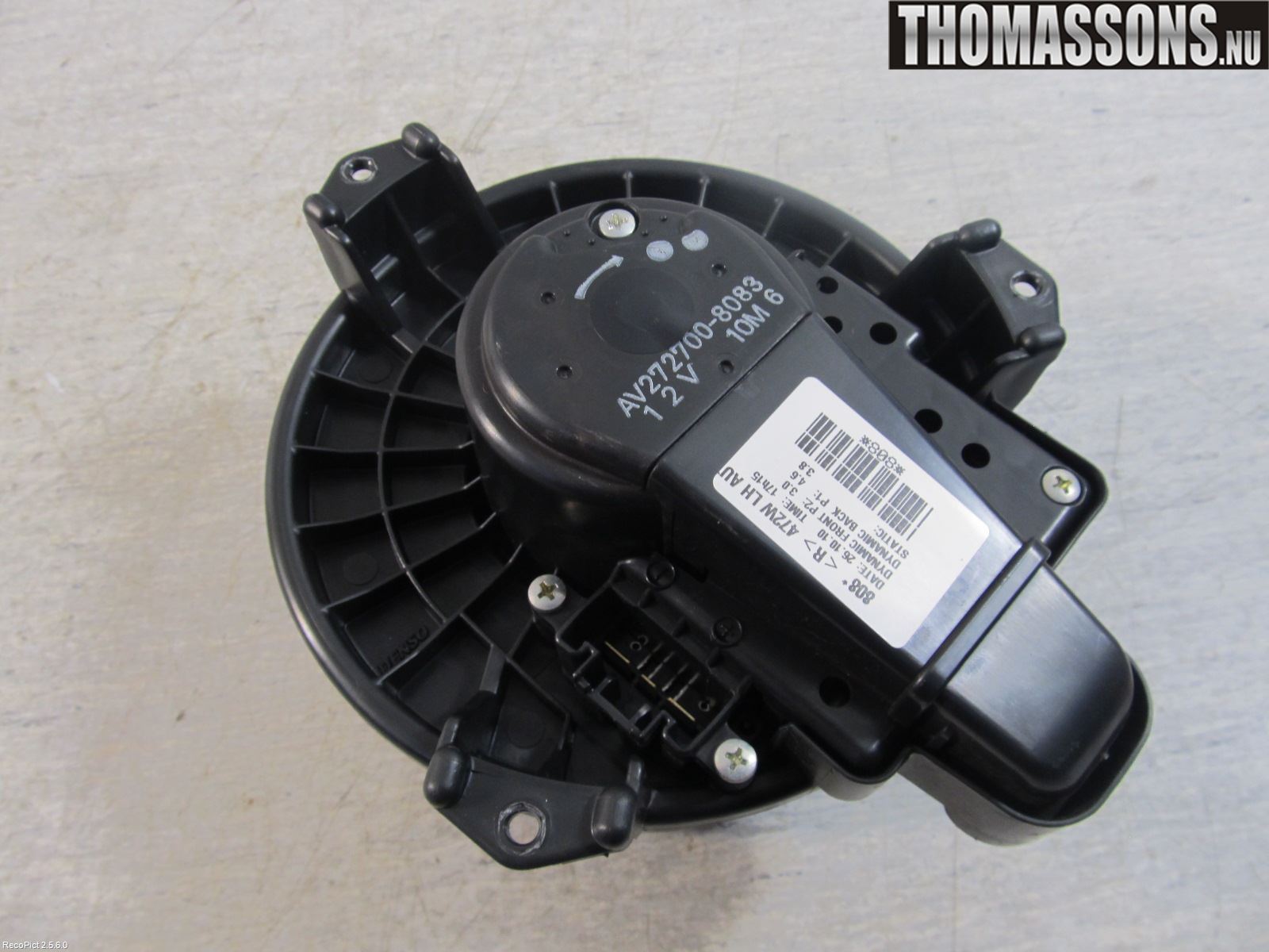 Toyota AURIS 10-12 Varmeapparat Viftemotor