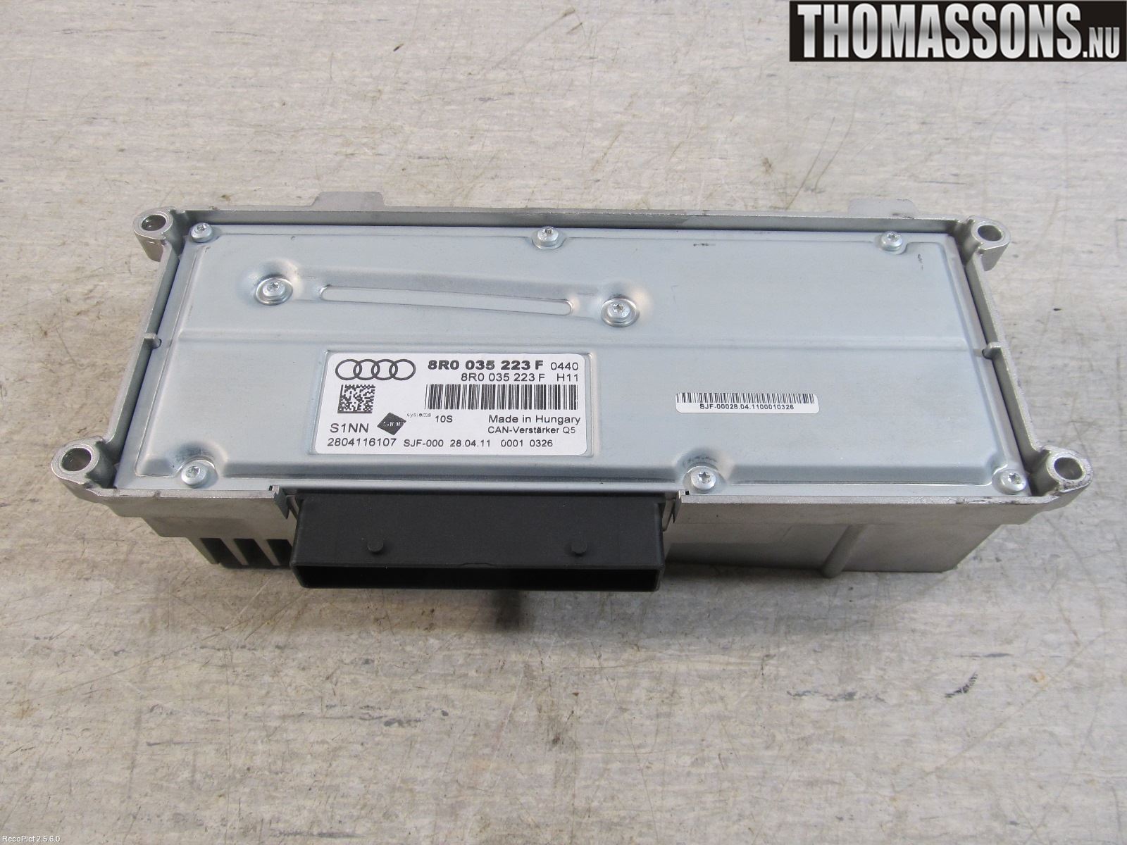 Audi Q5 09-16 Stereo Forsterker