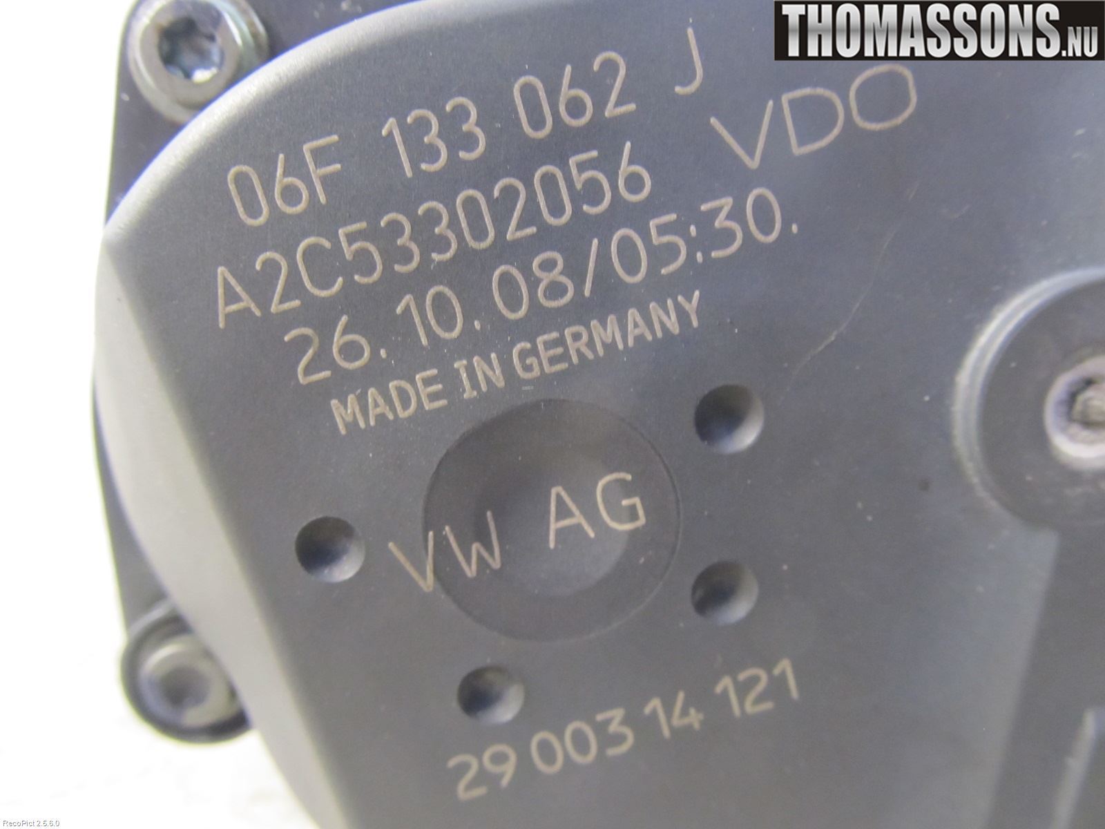 Audi A3/S3 05-13 Inns Spjeldhus
