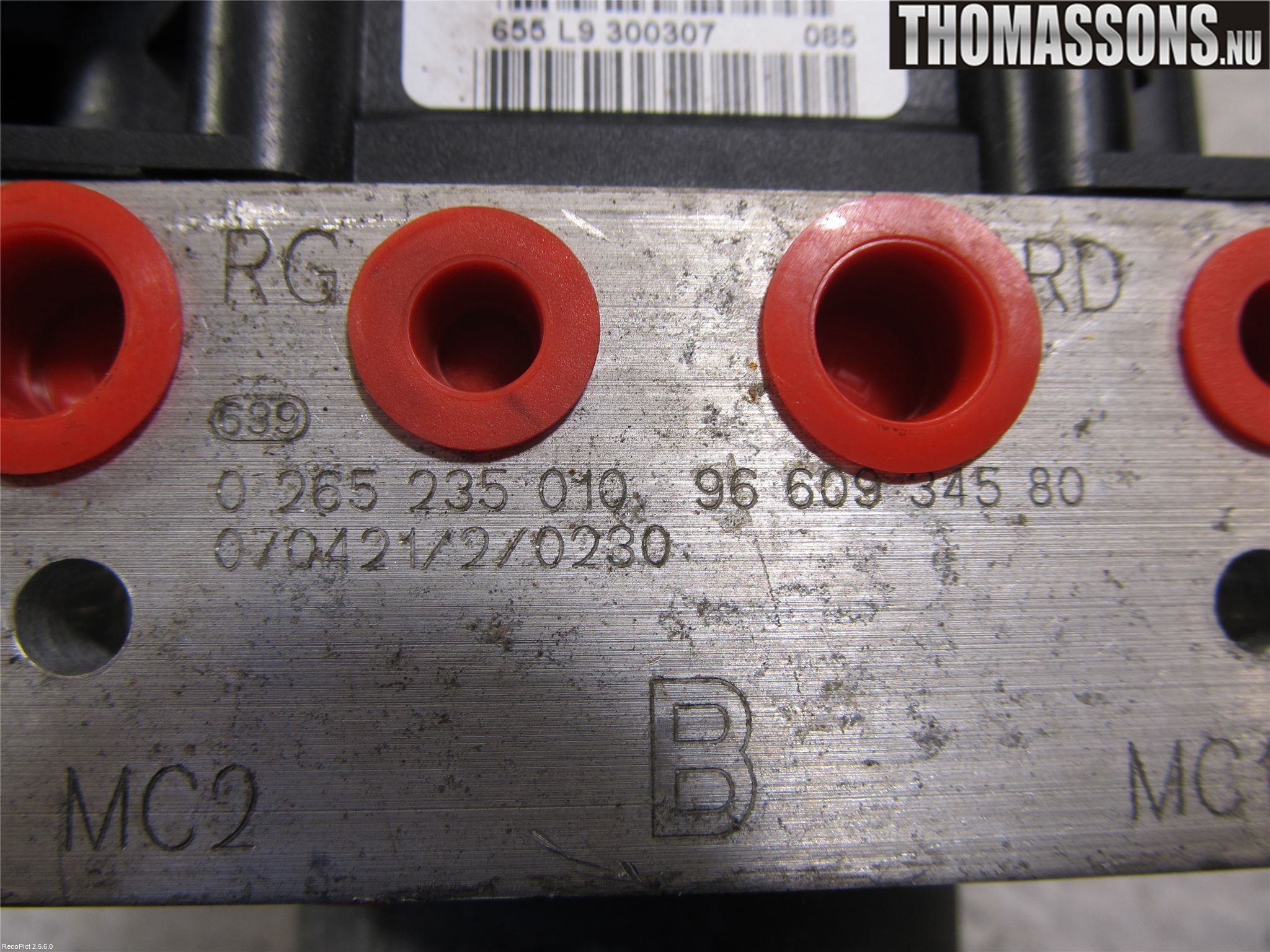 Citroen C4 GRAND PICASSO 07-13 Abs Hydraulikkaggregat