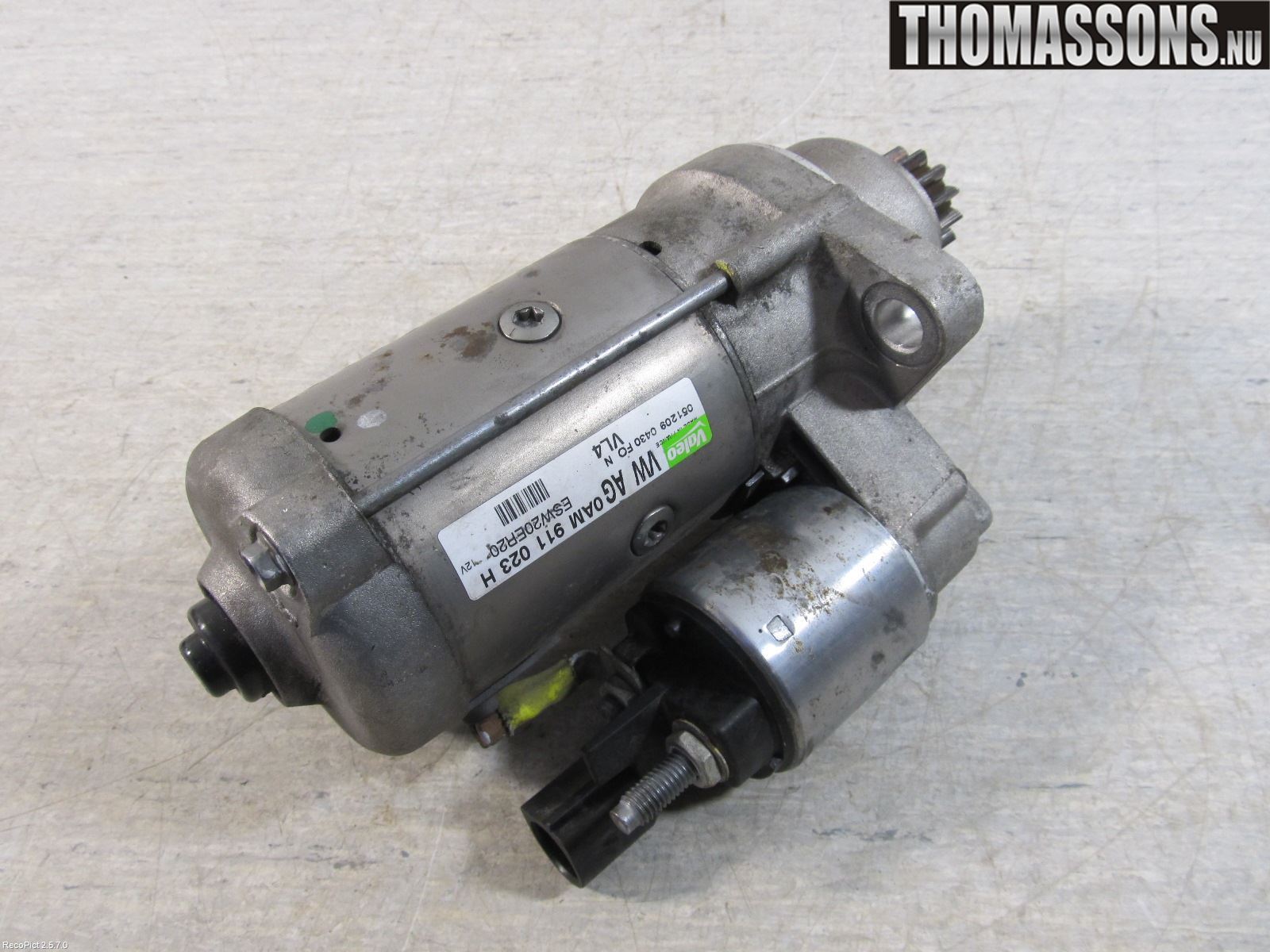 Volkswagen VW GOLF VI 09-13 Startmotor Diesel