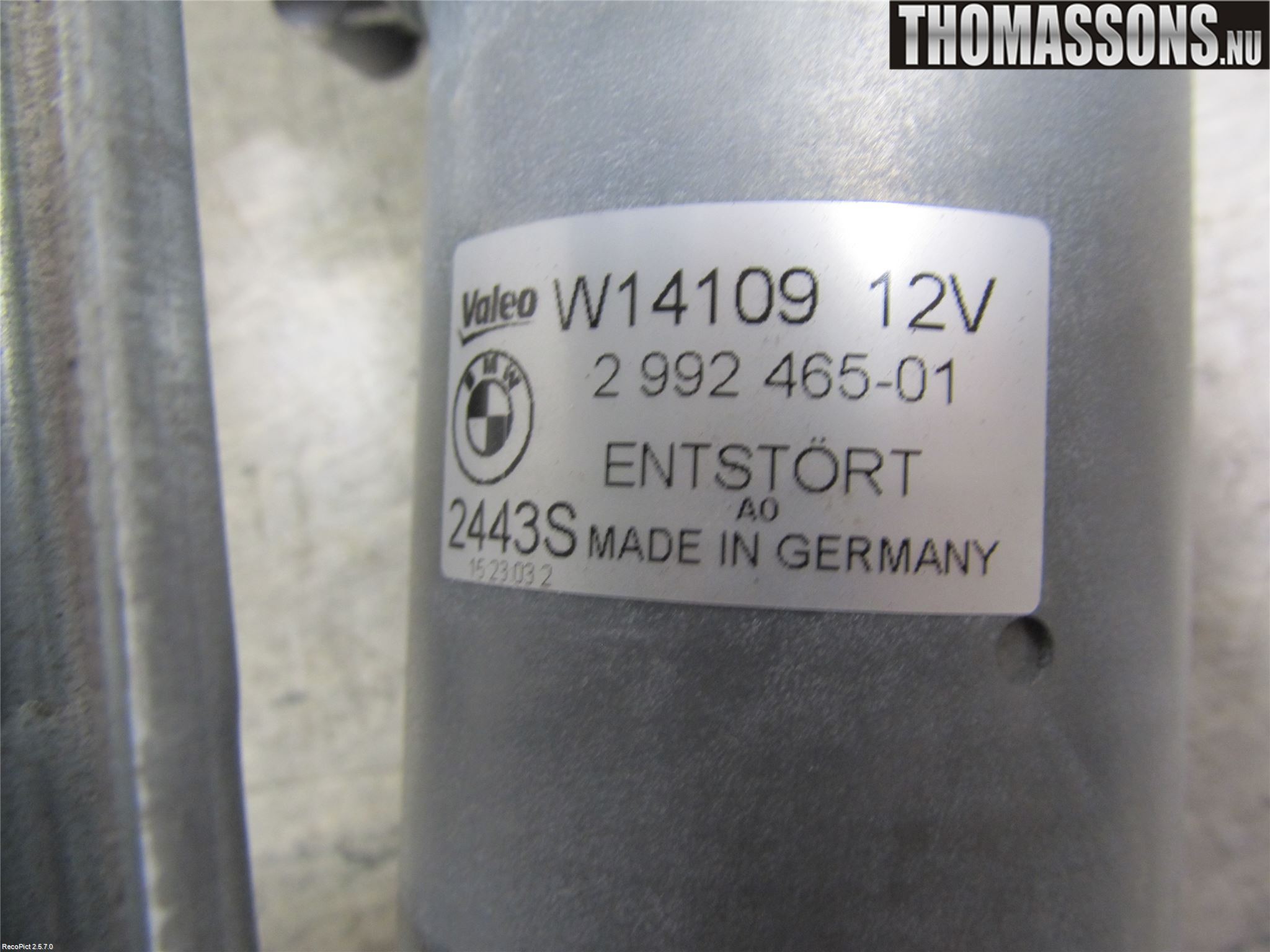 BMW X1 E84 10-15 Viskermotor Frontrute