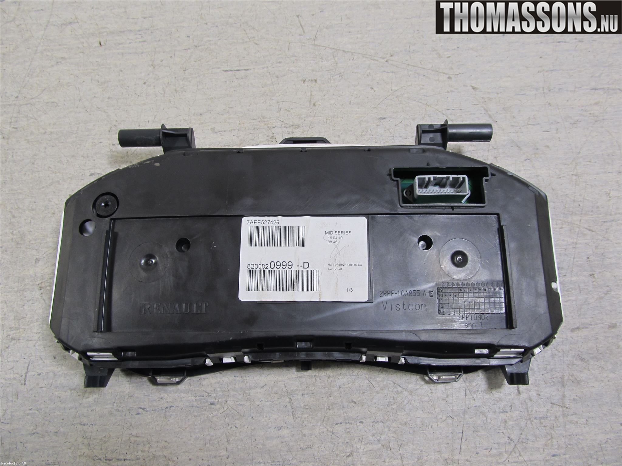 Renault CLIO III  09-12 Instr Kombinert