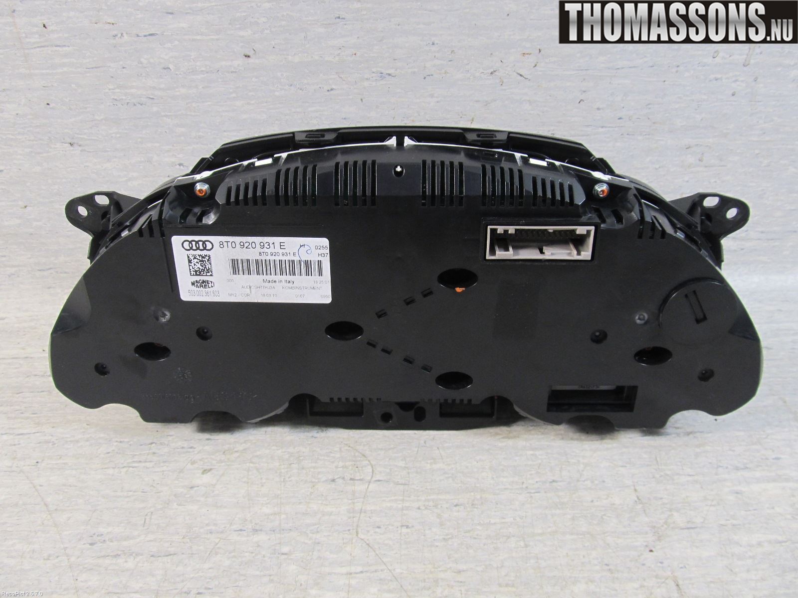 Audi A5 07-16 Instr Kombinert