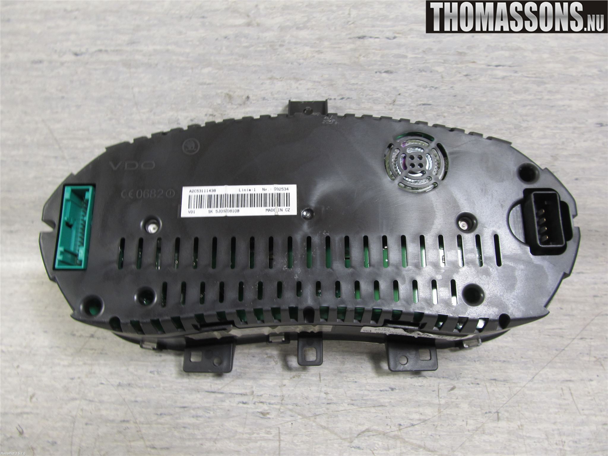 Skoda FABIA 07-14 Instr Kombinert