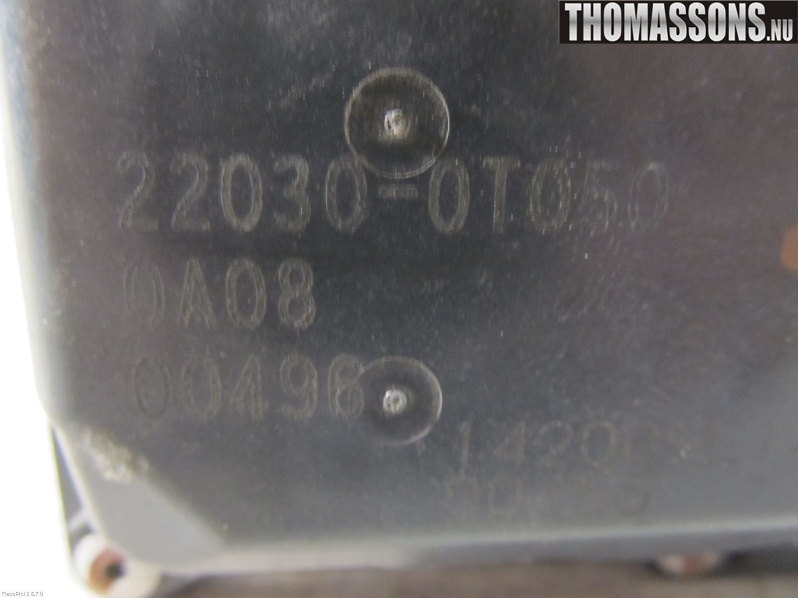 Toyota AURIS 10-12 Inns Spjeldhus