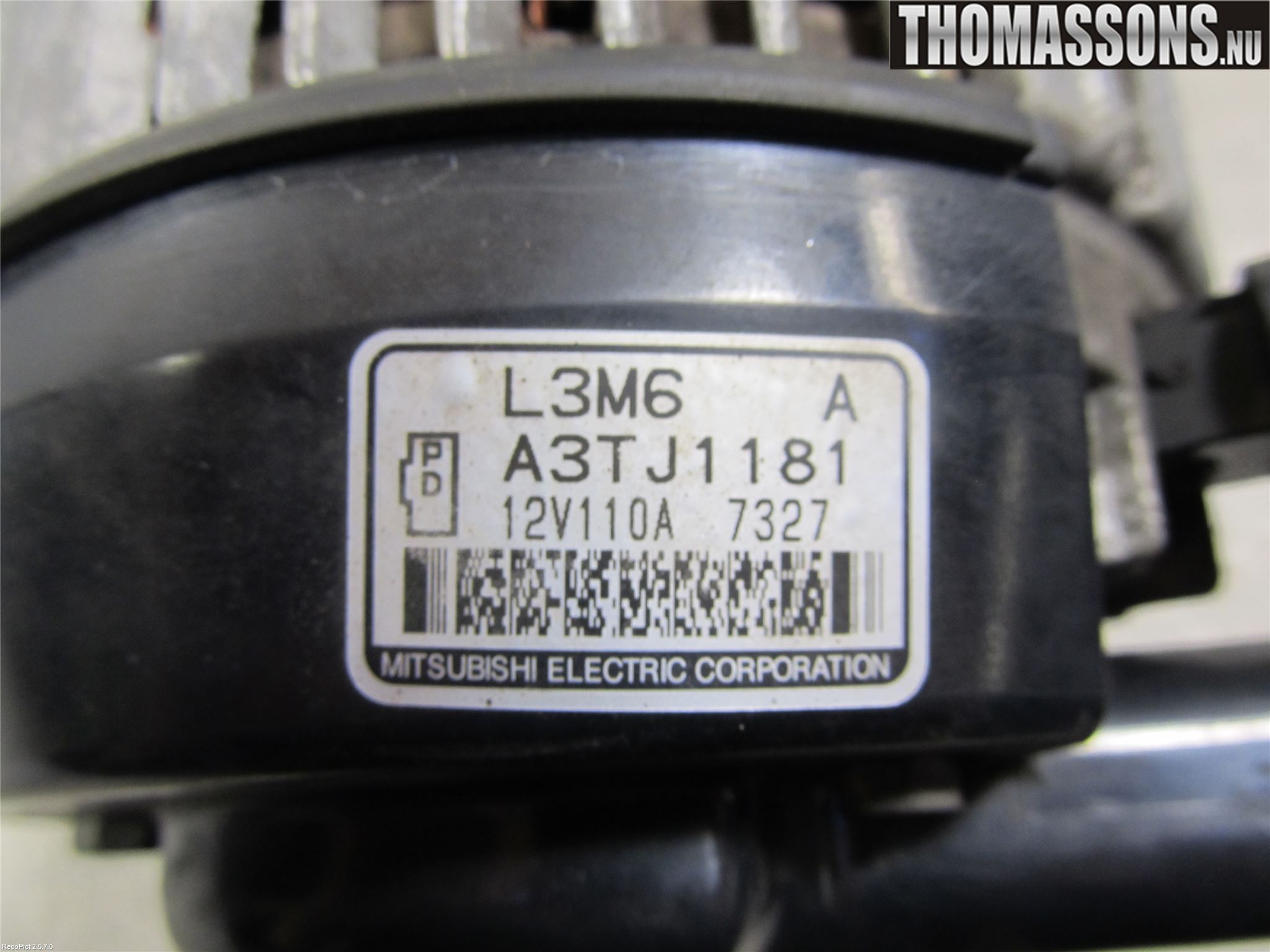 Mazda 3 I 07-08 Dynamo