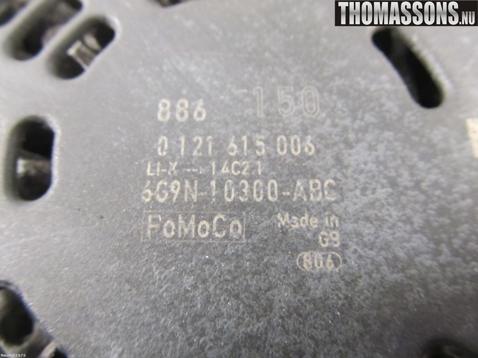 Ford S-MAX 06-15 Dynamo